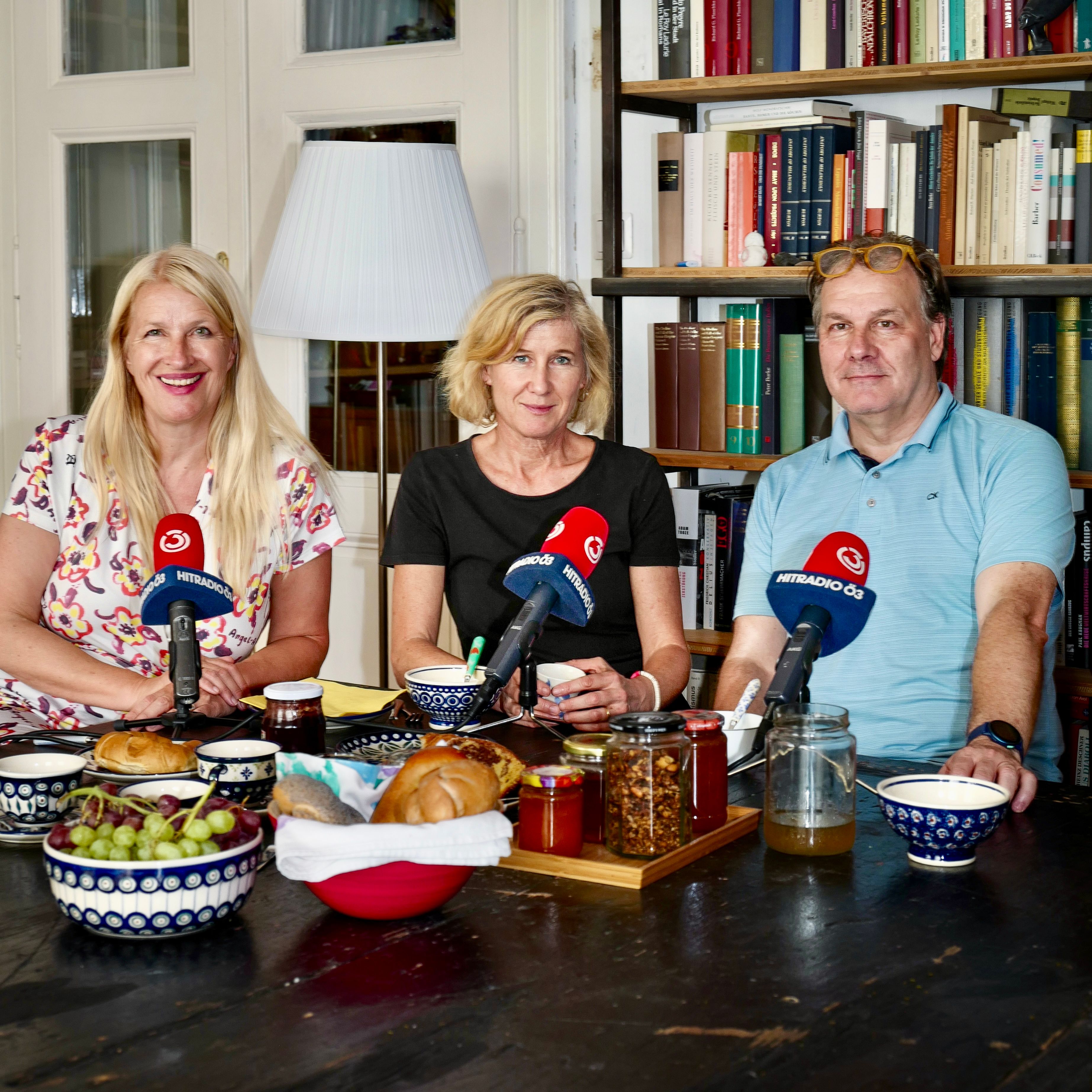 Am 7. September sind Caroline Culen und Golli Marboe bei Claudia Stöckl im Ö3-Frühstück zu Gast. 