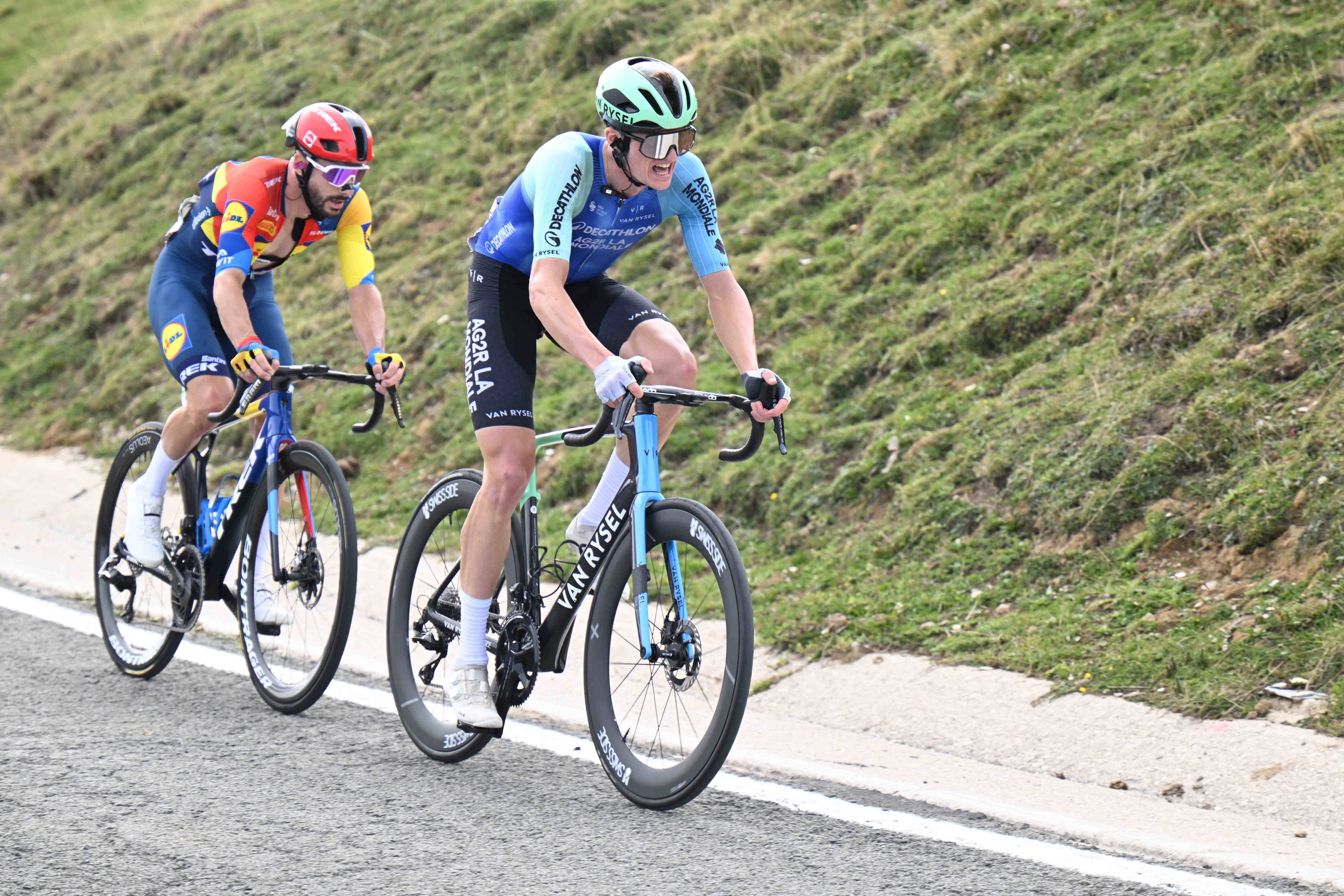 Felix Gall bei der Vuelta.