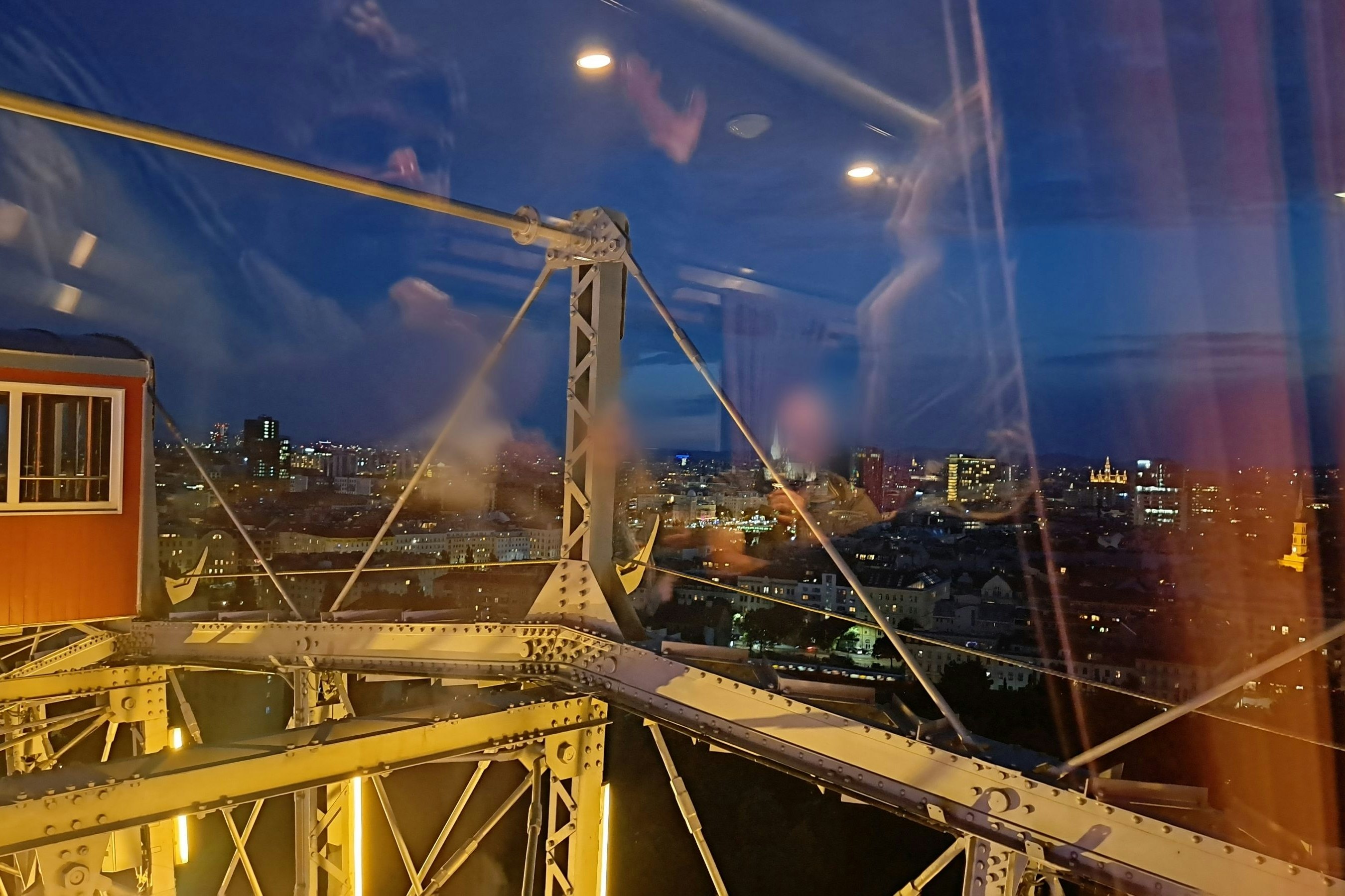 Der letzte Wien-Blick nach anstrengenden zwölf Stunden - mit anderer  Perspektive