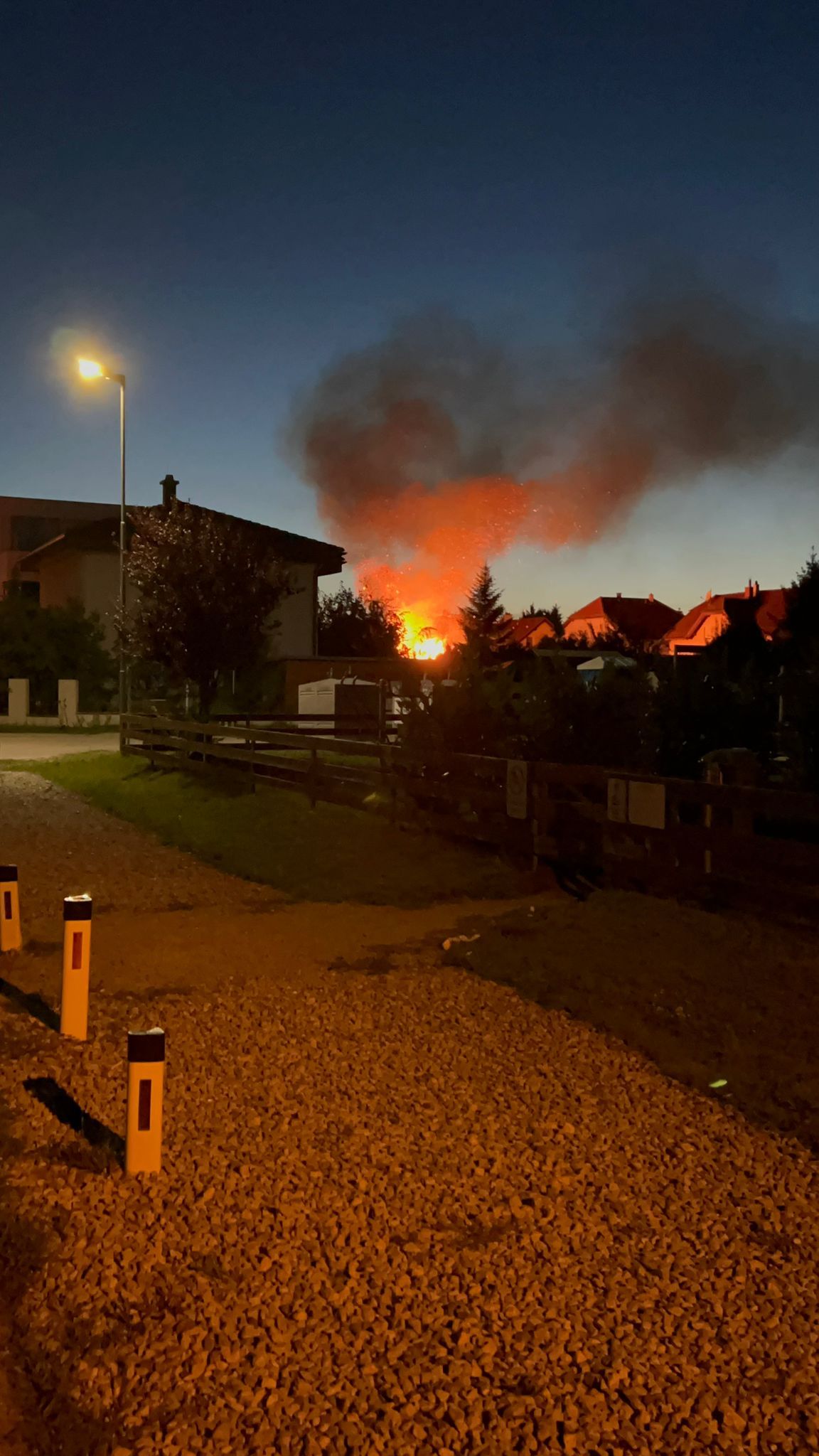 Feuer in Strasshof sorgt für Großeinsatz