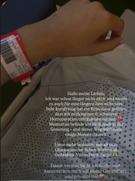 Das postete Lucia auf Instagram. 