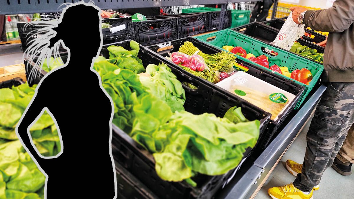 Ina (34): Für sie ist der Markt überlebenswichtig, damit die Kinder satt werden.