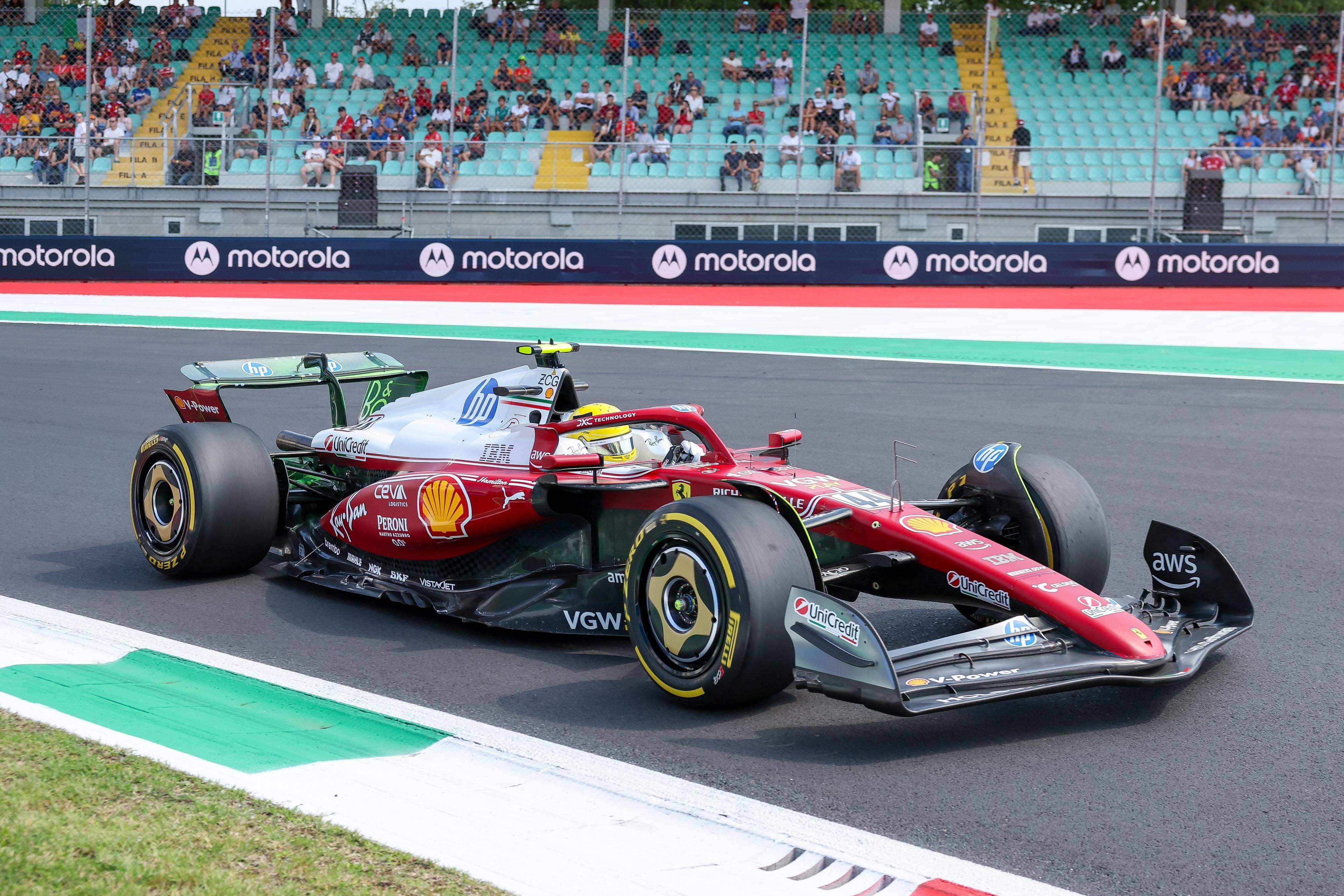 Ferrari-Star Lewis Hamilton. 