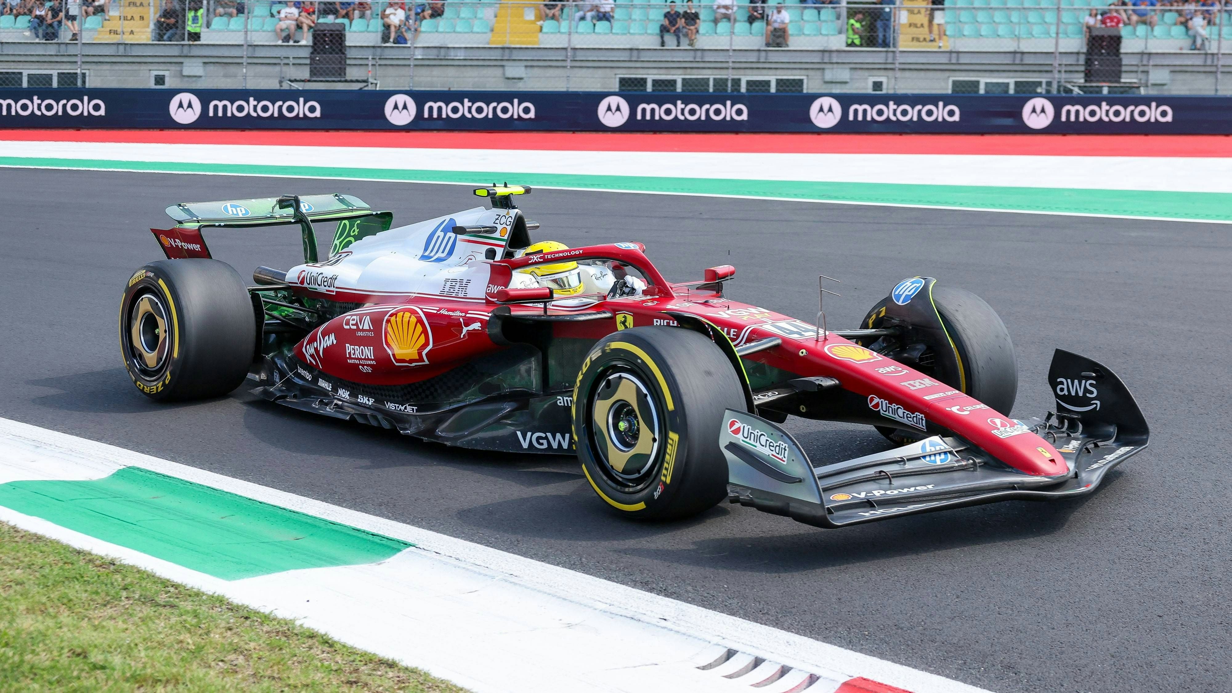 Ferrari-Star Lewis Hamilton. 