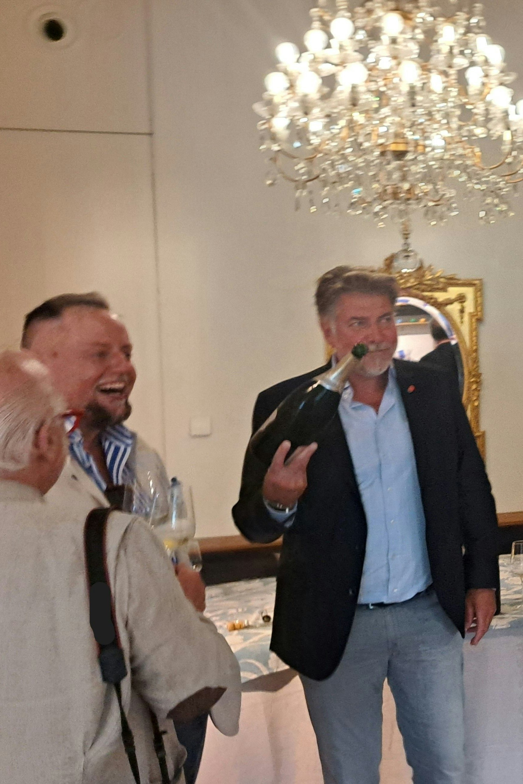 Marco, der Chef, im Einsatz