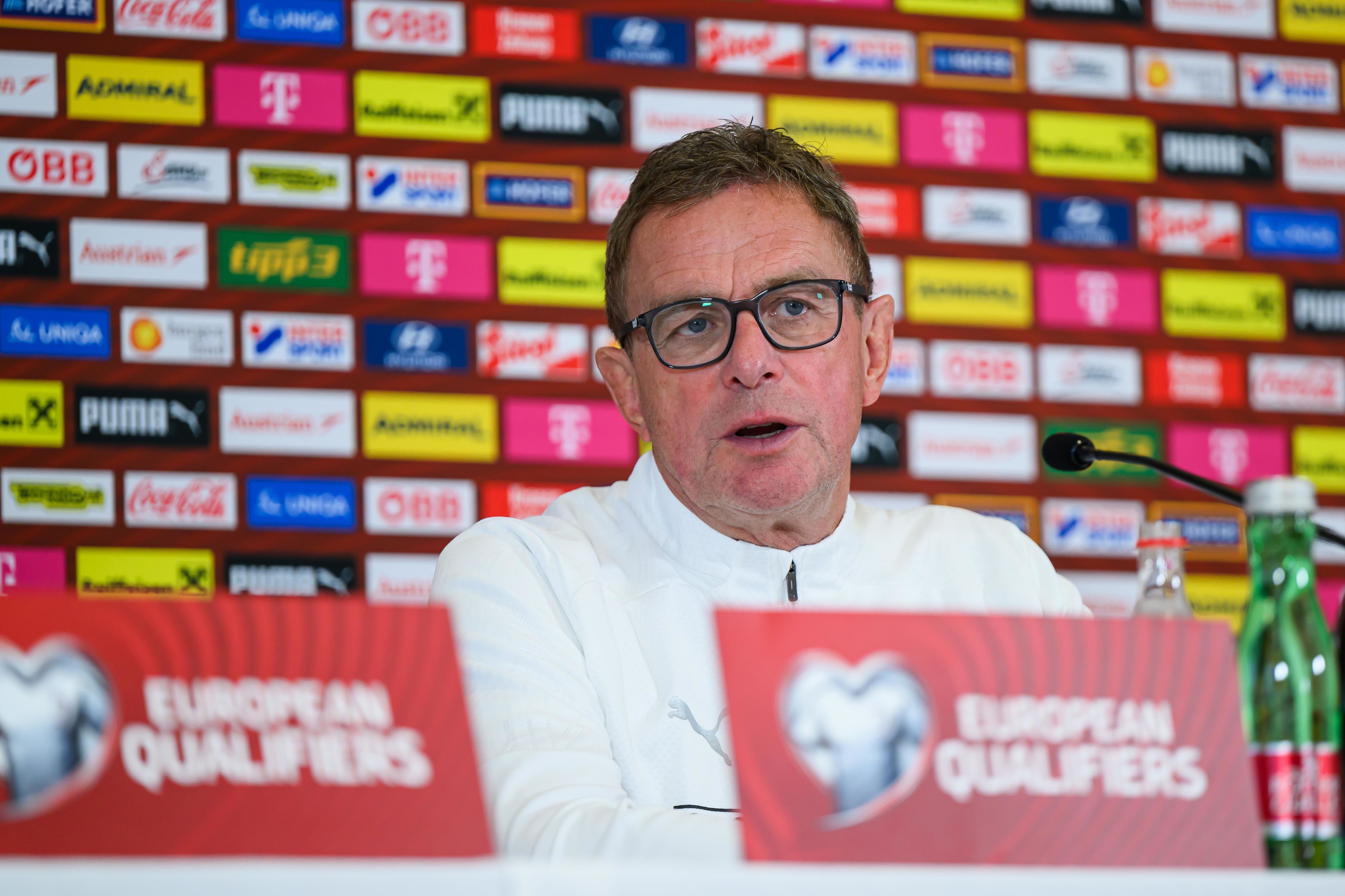 Österreichs Teamchef Ralf Rangnick. 