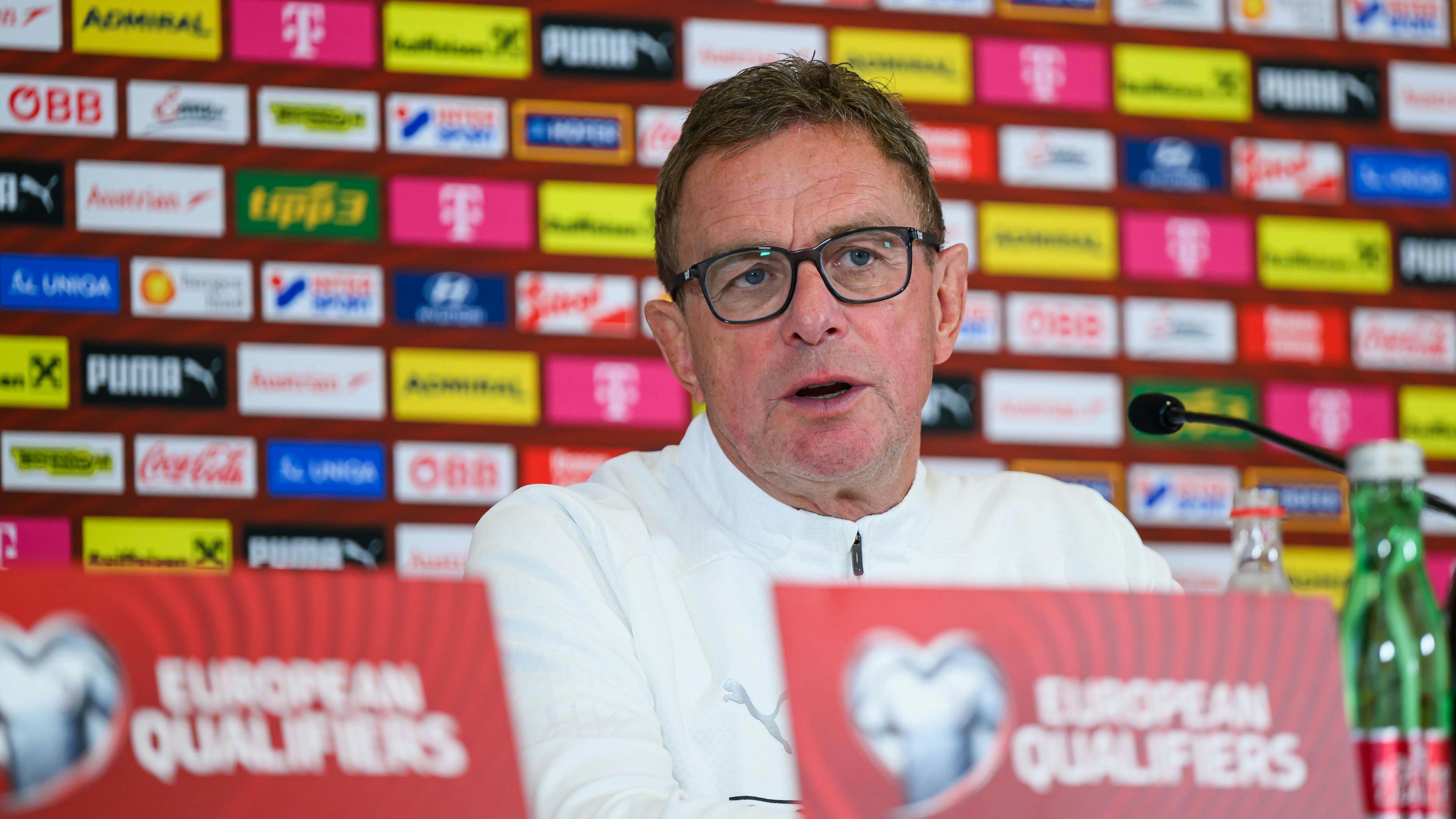 Österreichs Teamchef Ralf Rangnick. 