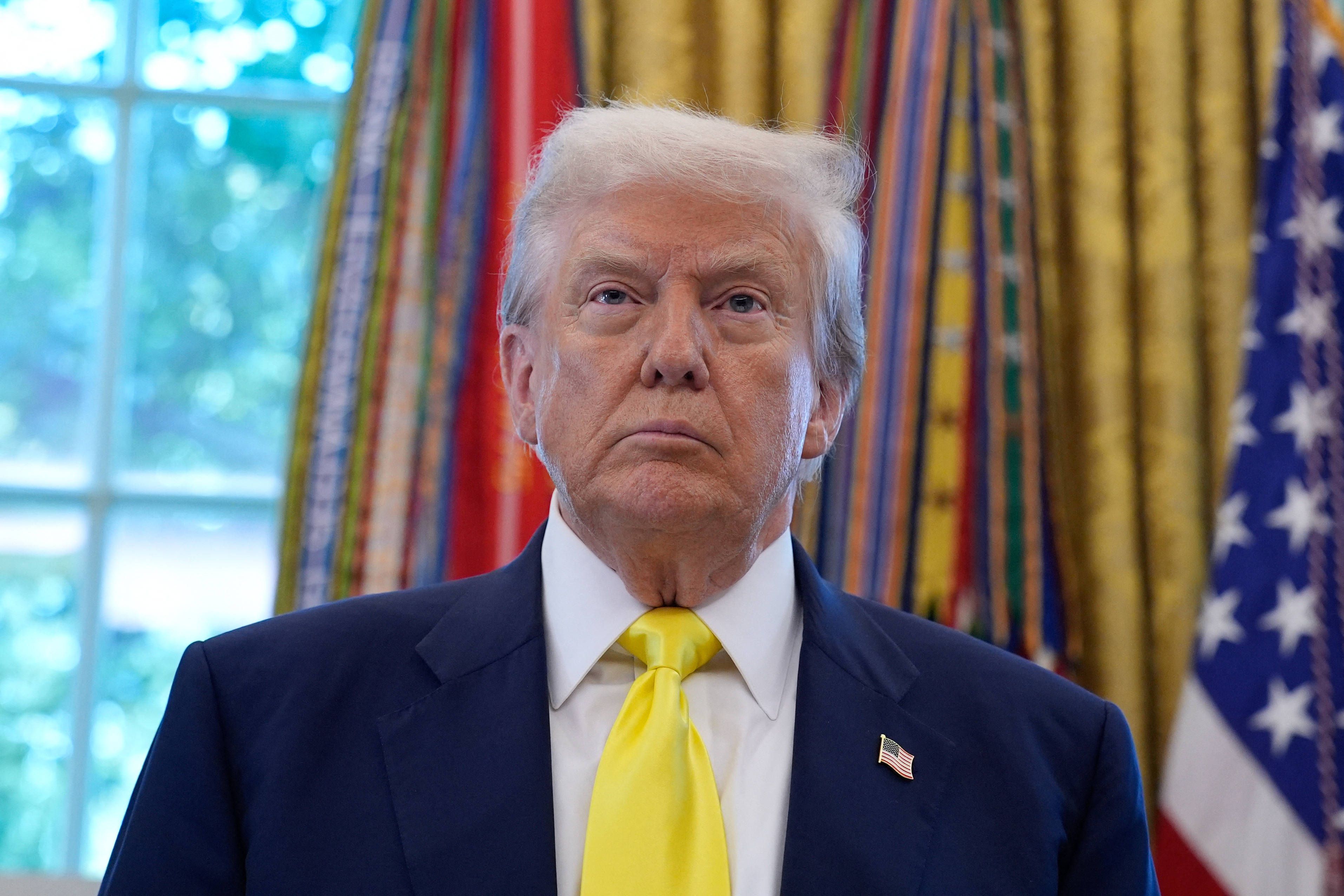 Donald Trump kommt zum US-Open-Finale.