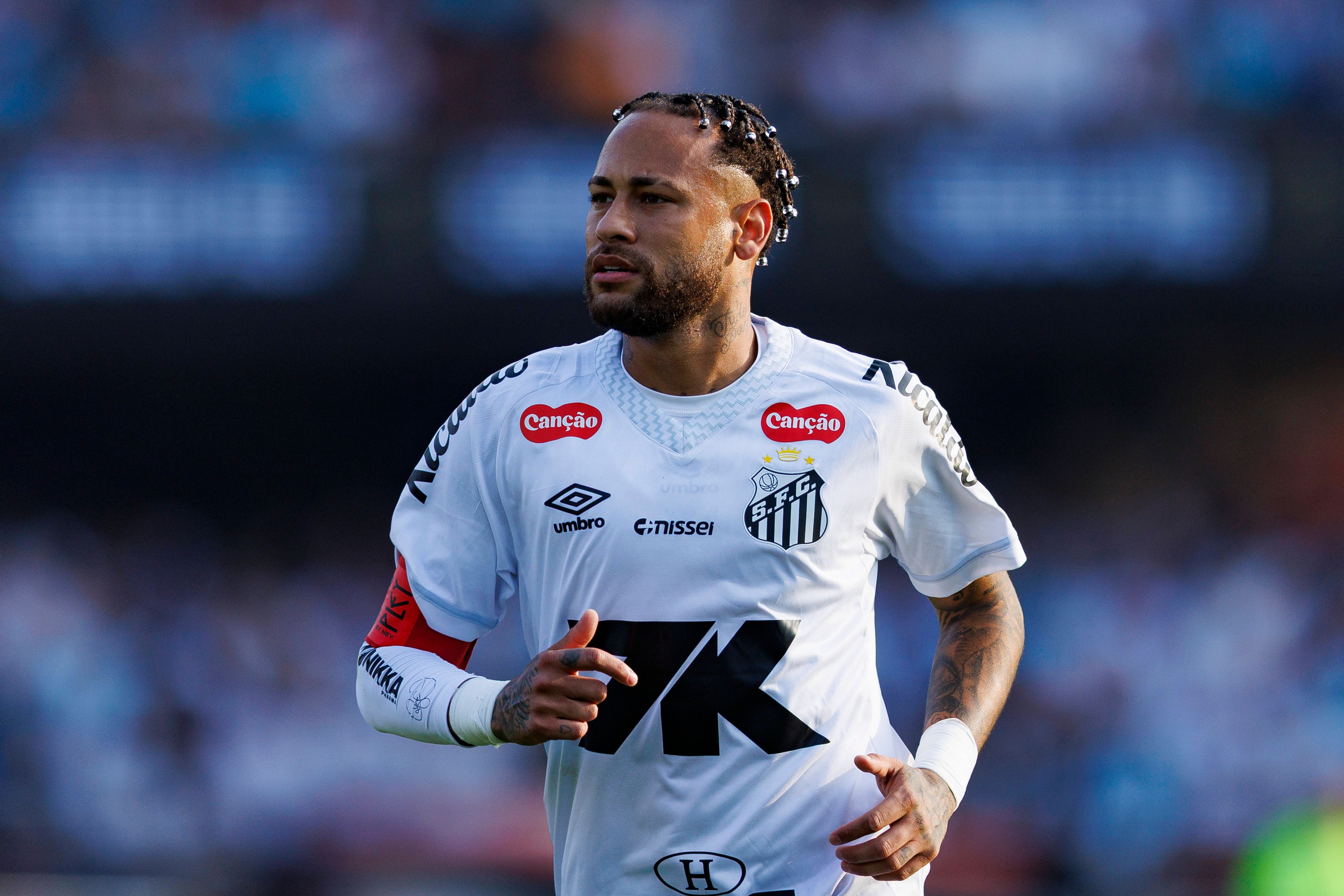 Neymar kehrte im Januar zu seinem Jugendklub Santos zurück.