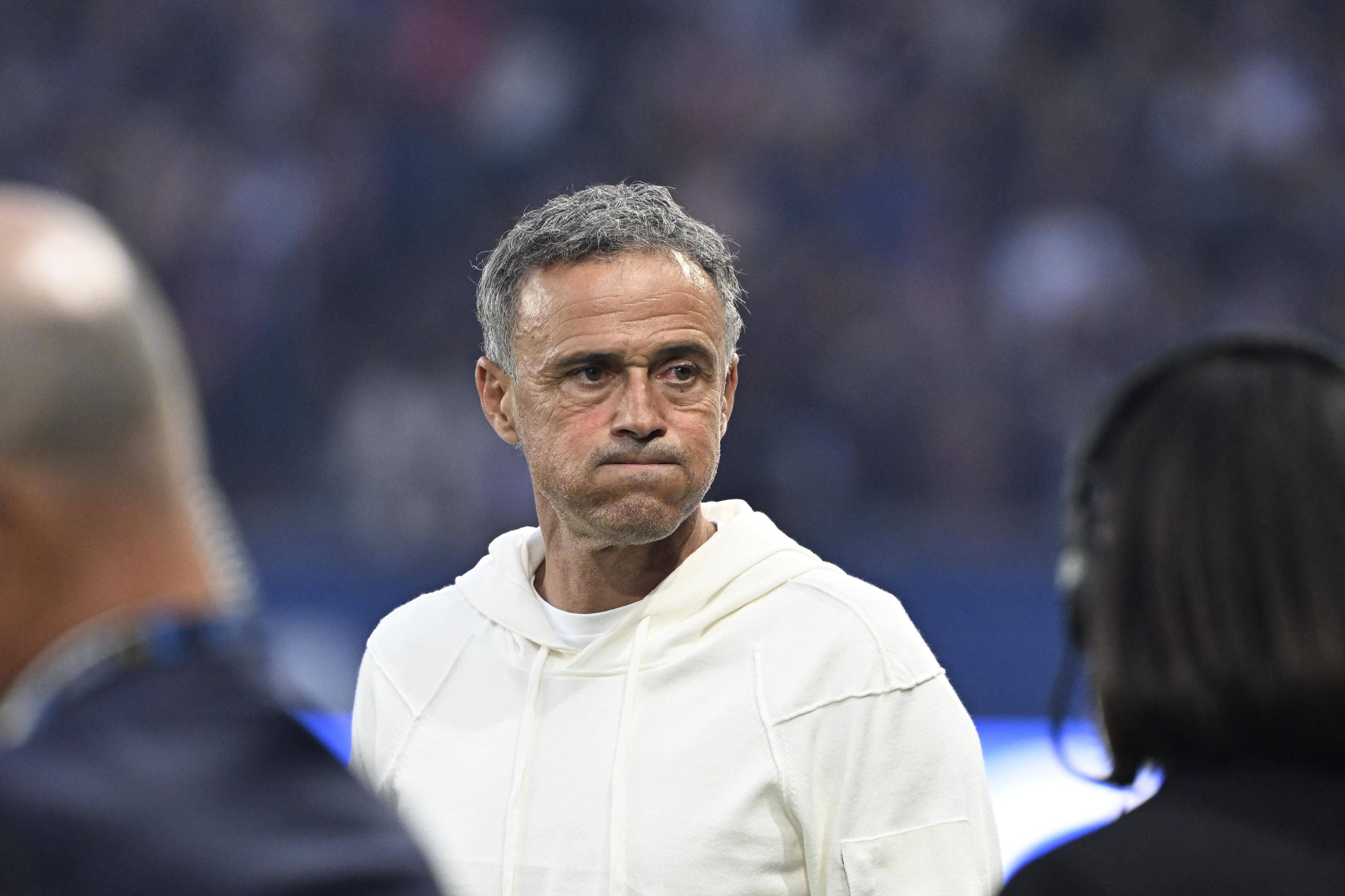 PSG-Startrainer Luis Enrique. 