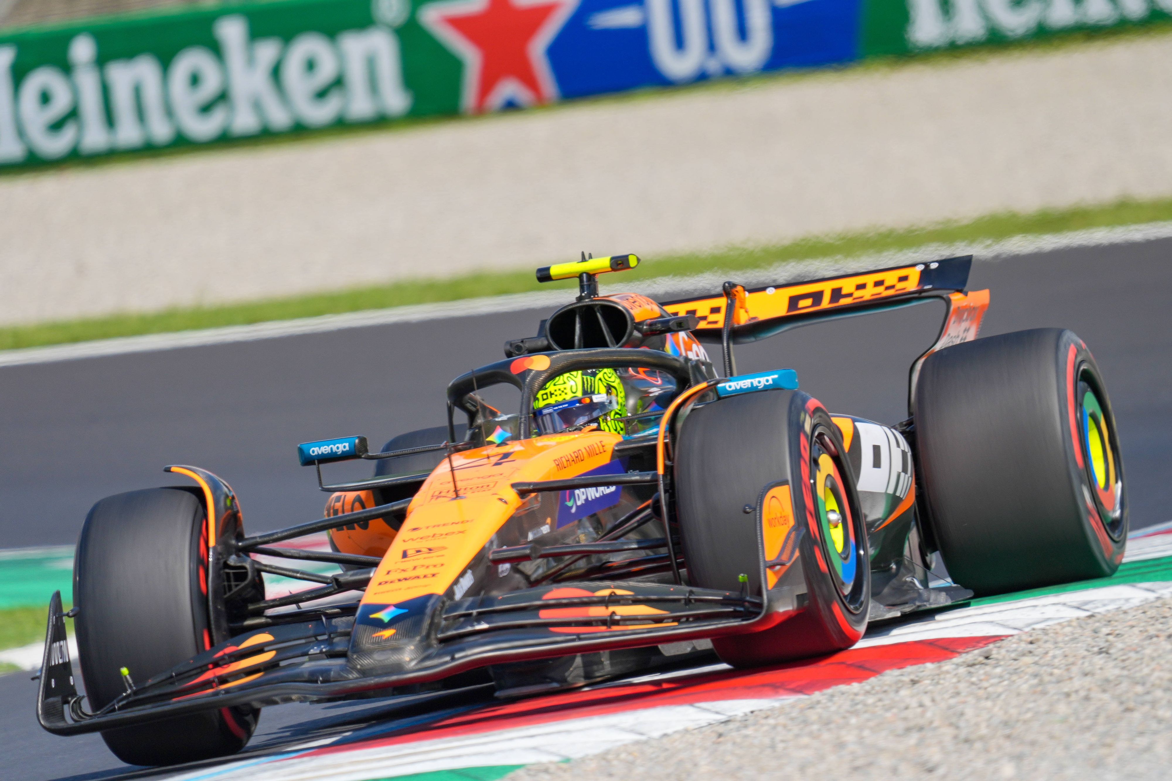 McLaren-Star Lando Norris. 