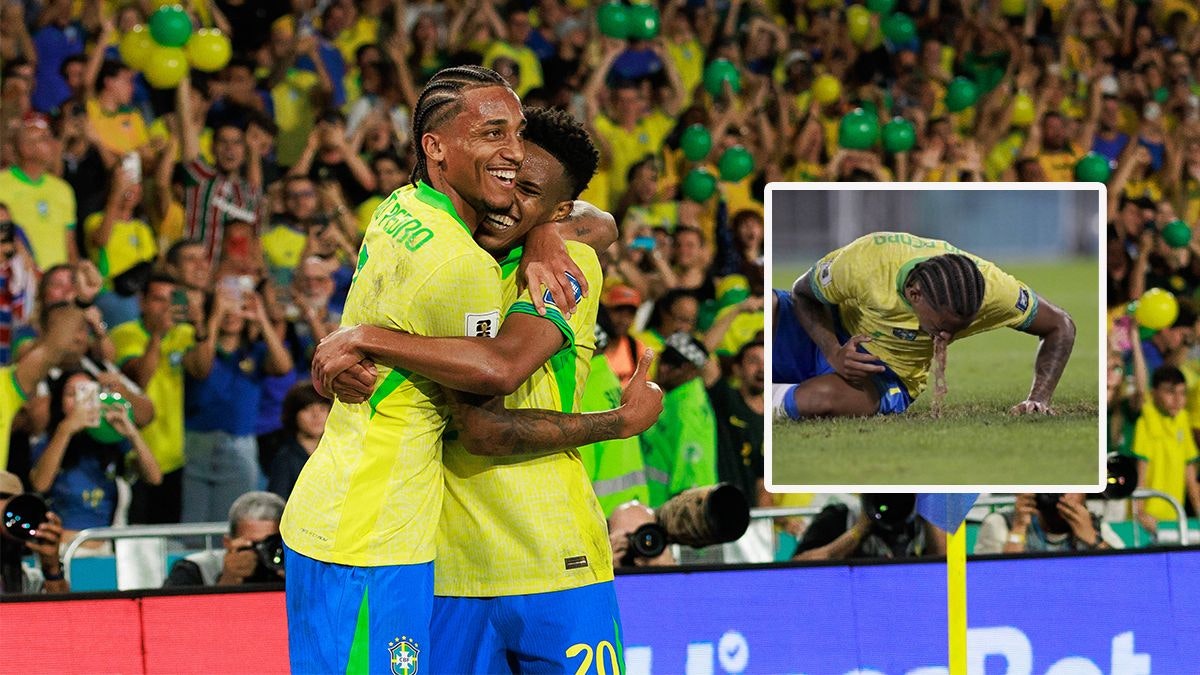 Heute.at - Brasilien-Star übergibt sich bei Sieg am Platz