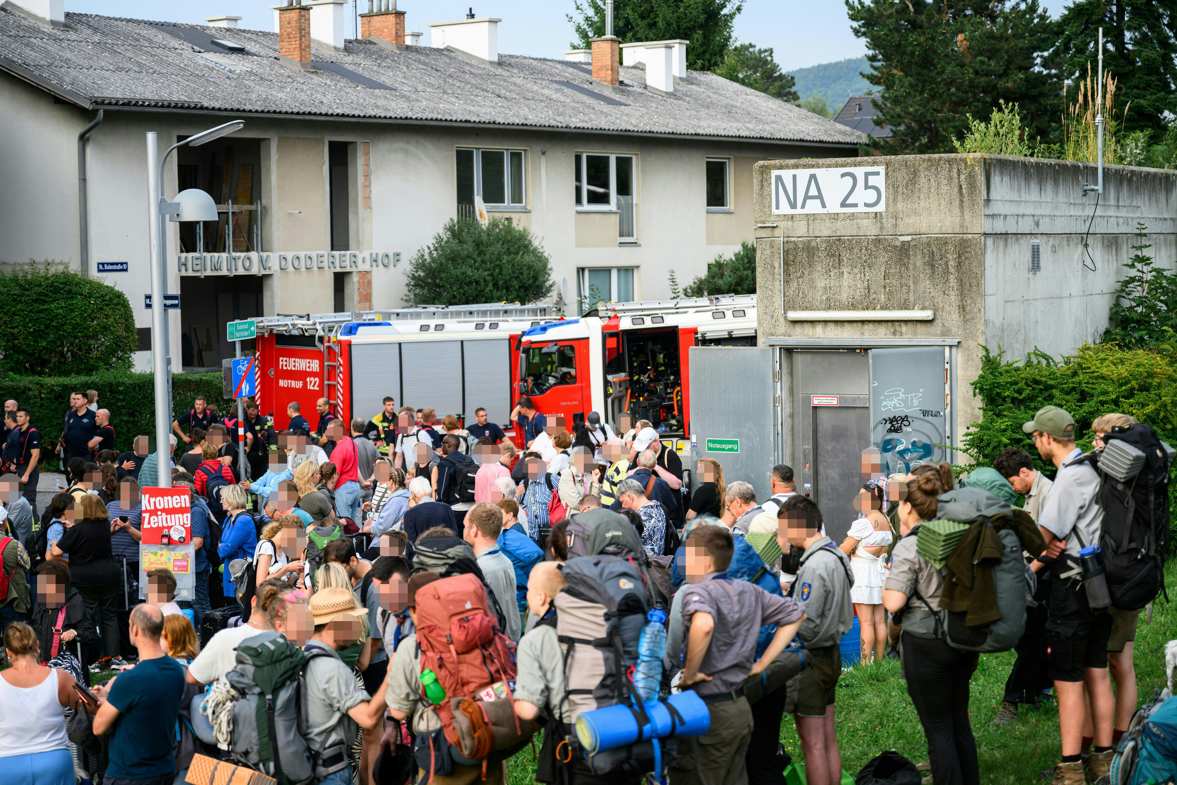 Hunderte Passagiere waren Ende Juli in Niederösterreich gestrandet.