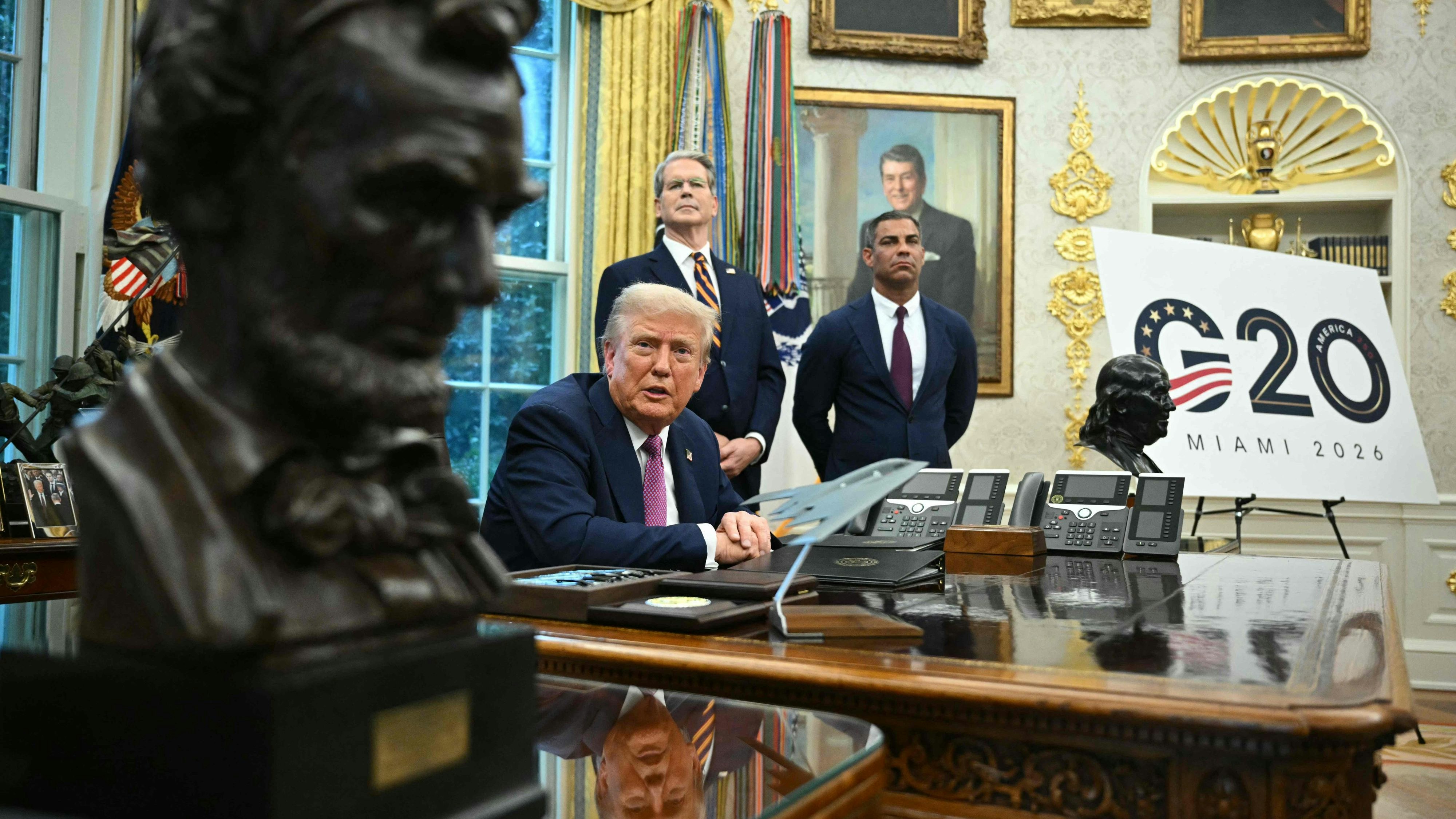 Heute.at - G20-Gipfel soll in Trumps eigenem Golfclub stattfinden