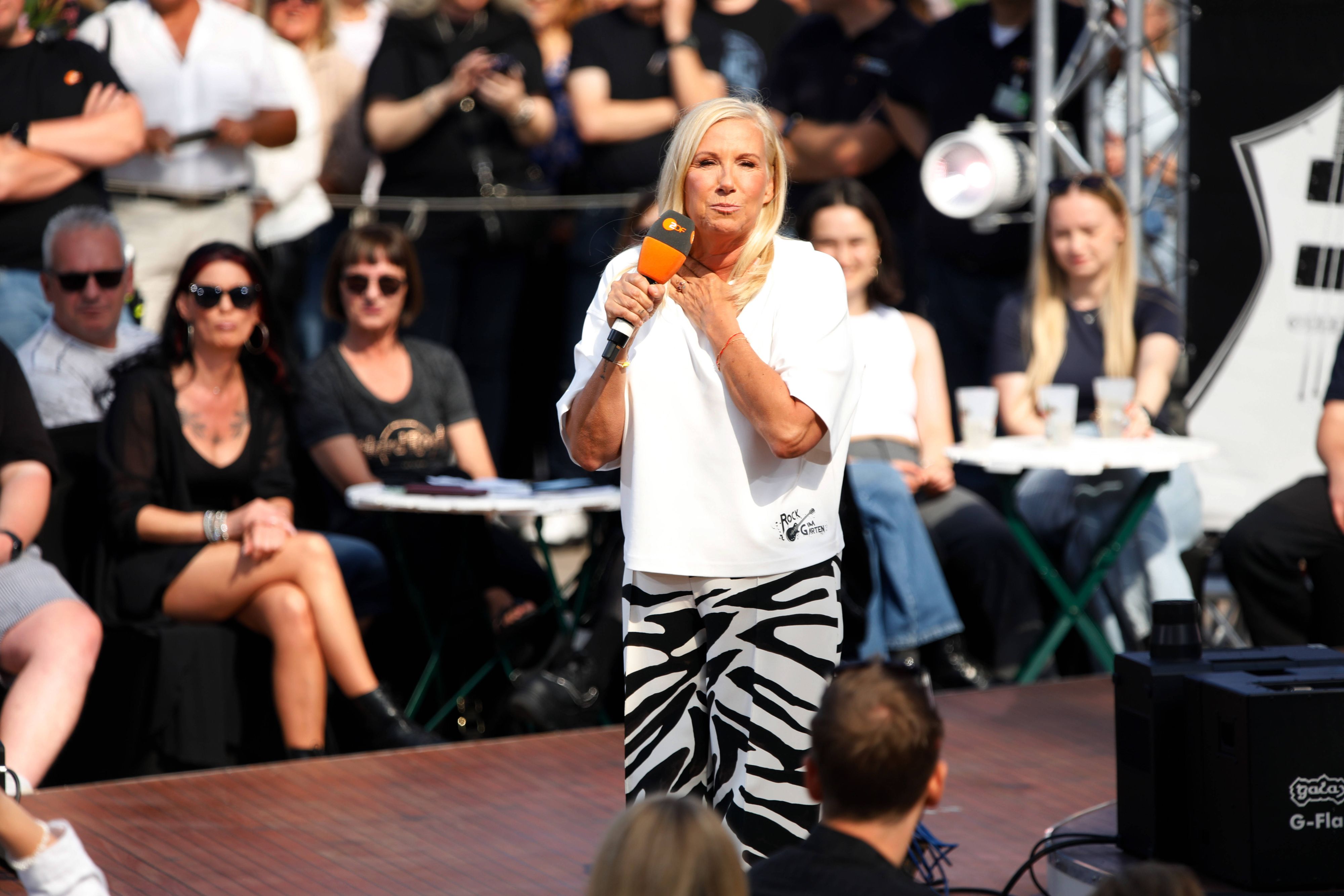 Andrea Kiewel moderiert diesmal aus dem Saarland.