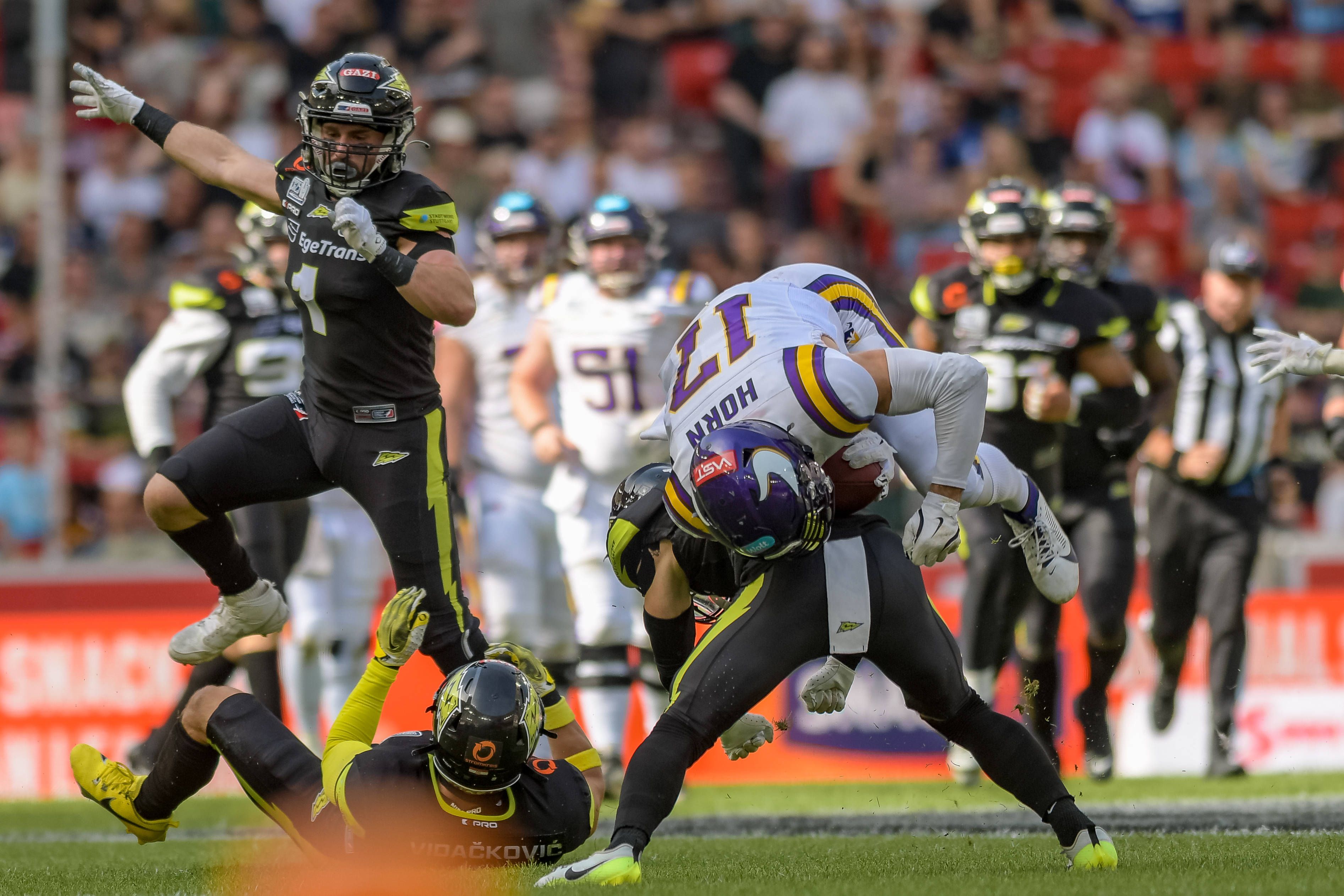 Die Vikings gaben gegen Stuttgart eine Halbzeitführung aus der Hand.