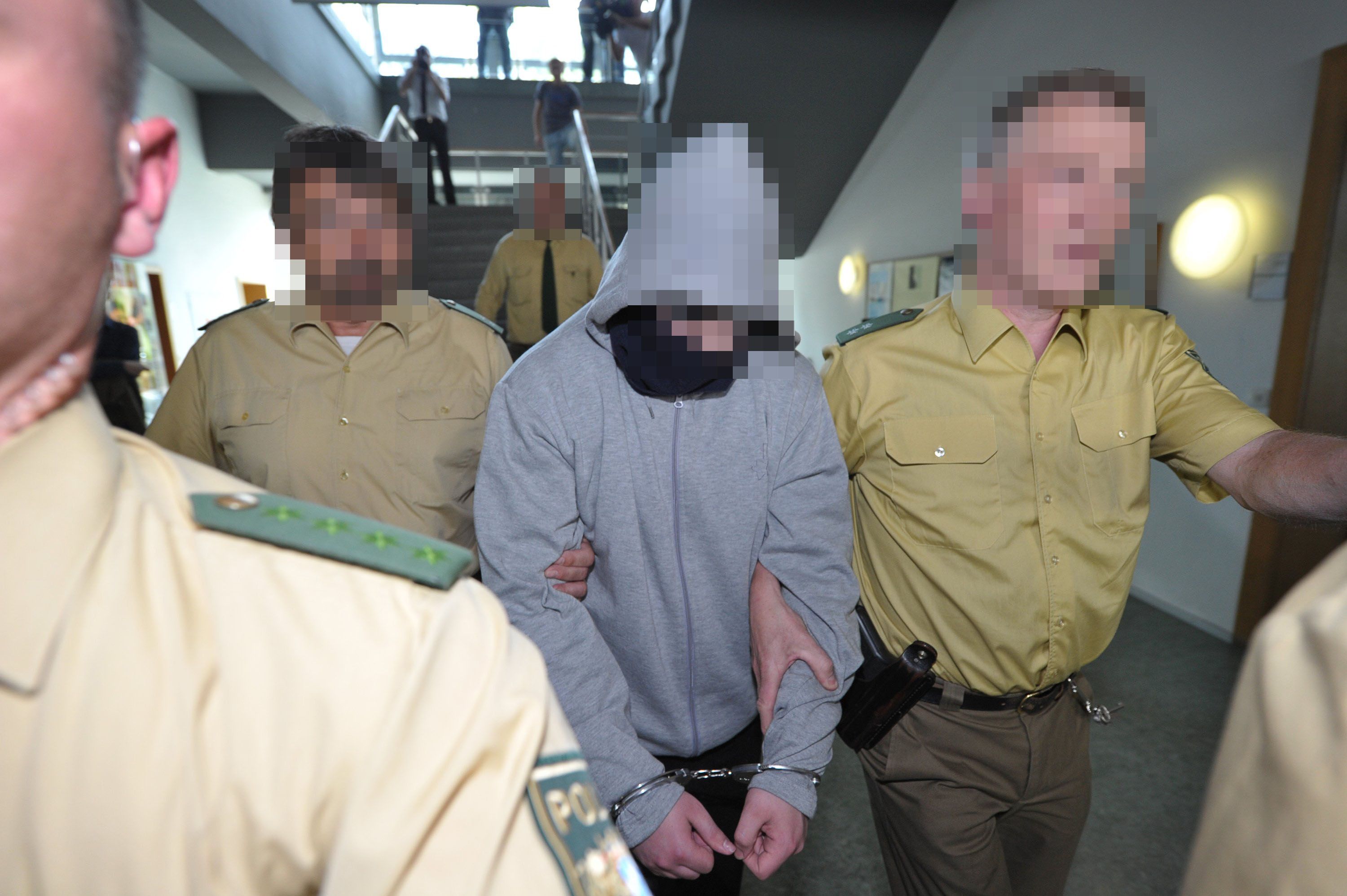 Georg R. bei der Gerichtsverhandlung im Jahr 2010.