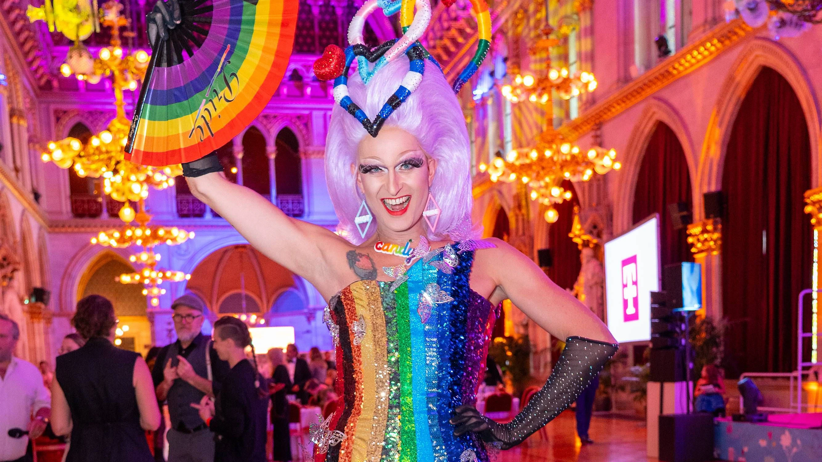 Beim Diversity Ball wird die Vielfalt gefeiert.