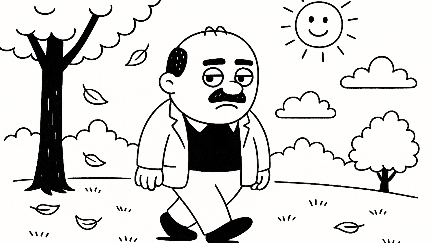 Komischer Kauz: Warum ist Herlicek bei schönstem Wetter missmutig?