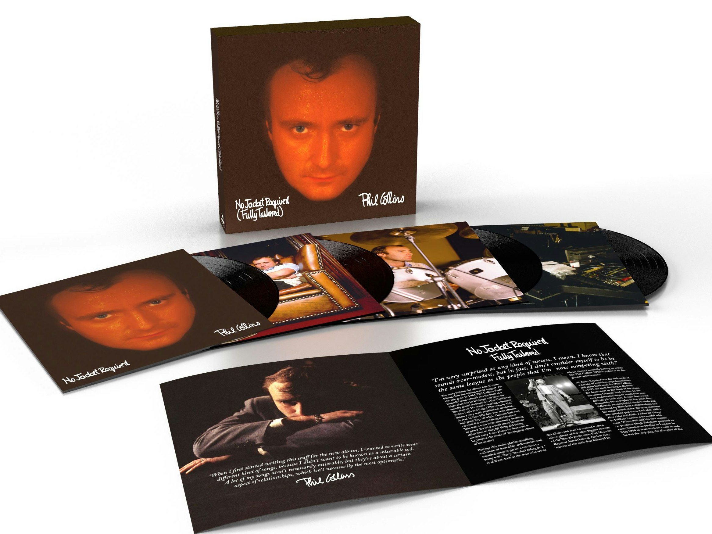 Mehr kann sich ein Phil Collins-Fan nicht wünschen: "No Jacket Required (Fully Tailored)"