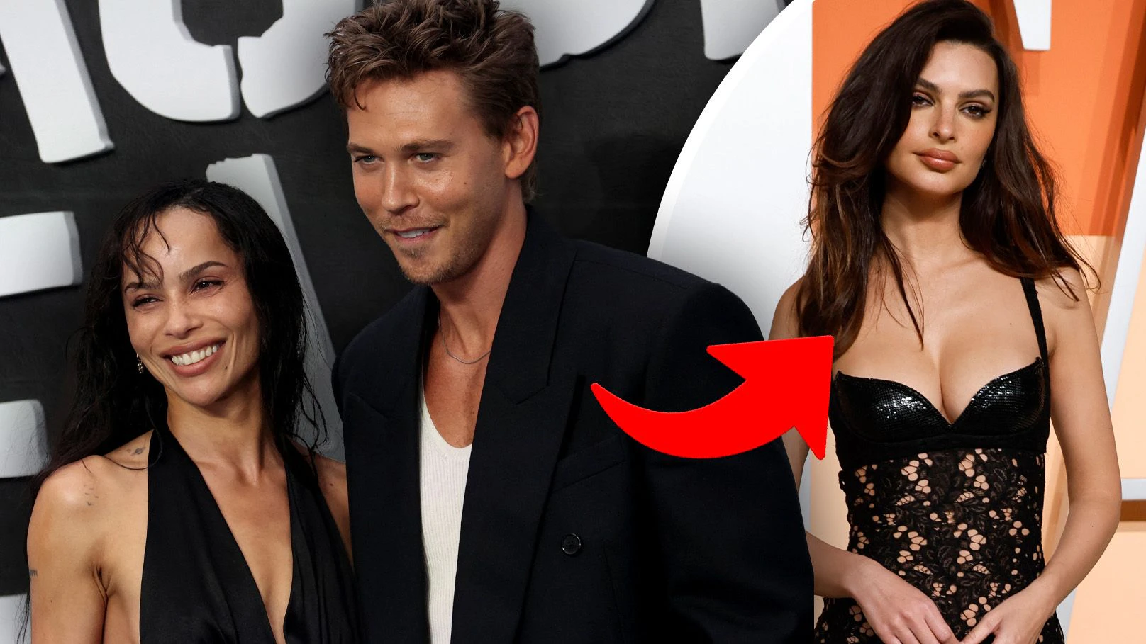 Zoë Kravitz und Austin Butle? Nein, der Schauspieler scheint eher etwas mit Emily Ratajkowski zu haben.