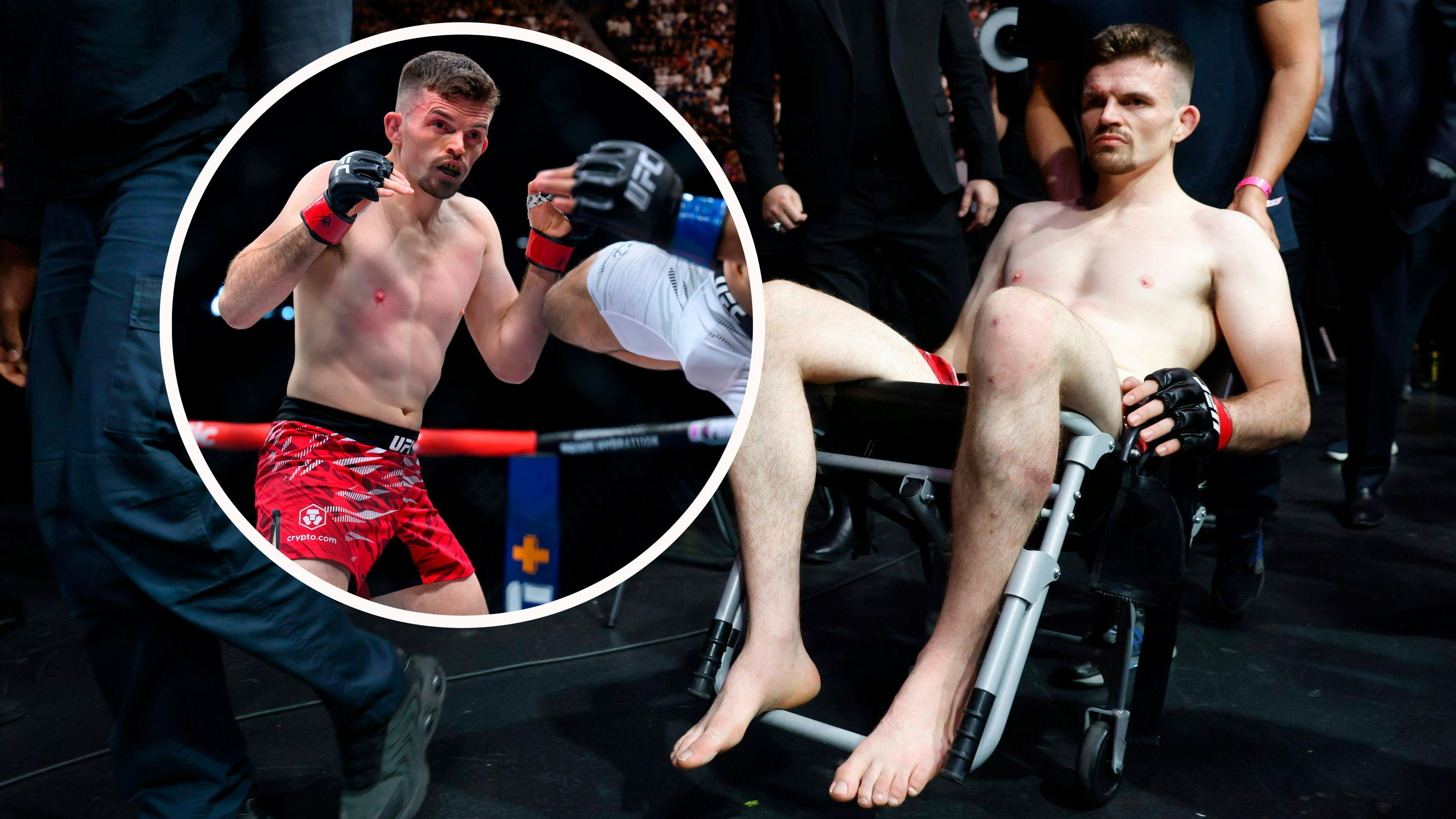Heute.at - MMA-Kämpfer nach brutalen Tritten im Rollstuhl