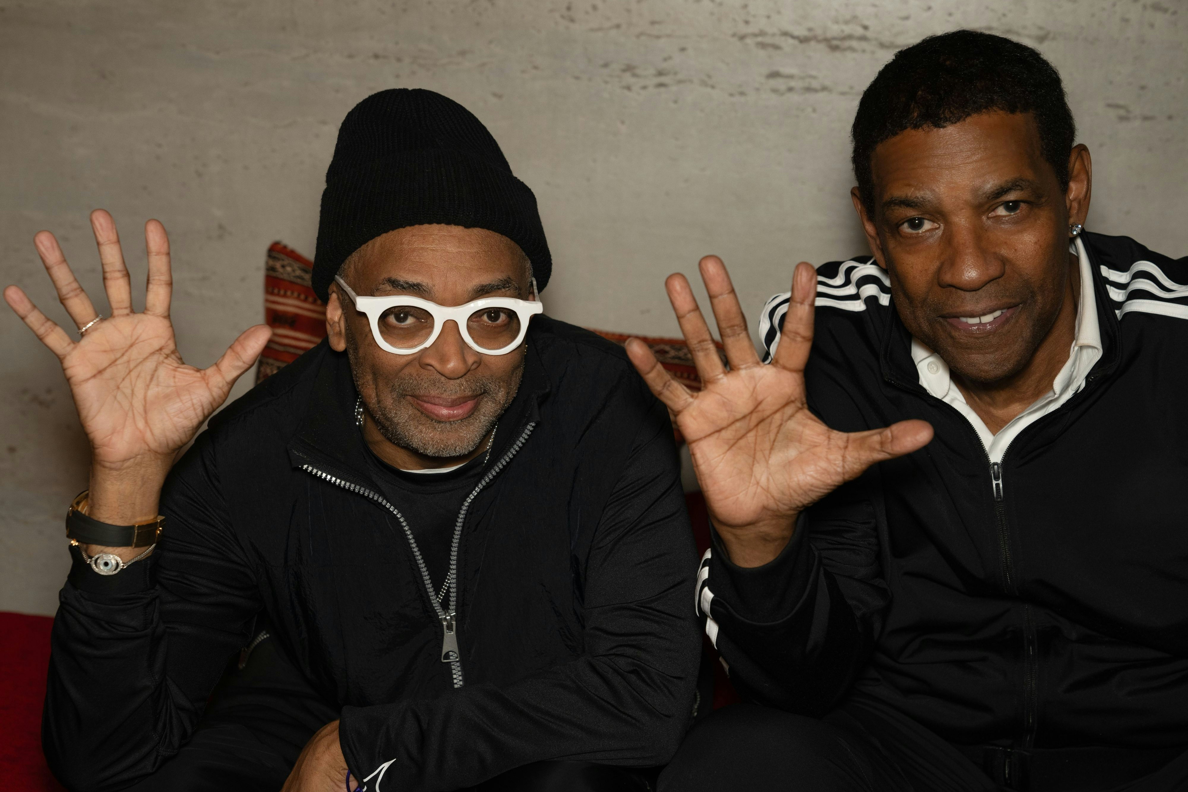 Regisseur Spike Lee (l.) und Denzel Washington: "Highest 2 Lowest" ist bereits ihre fünfte Zusammenarbeit