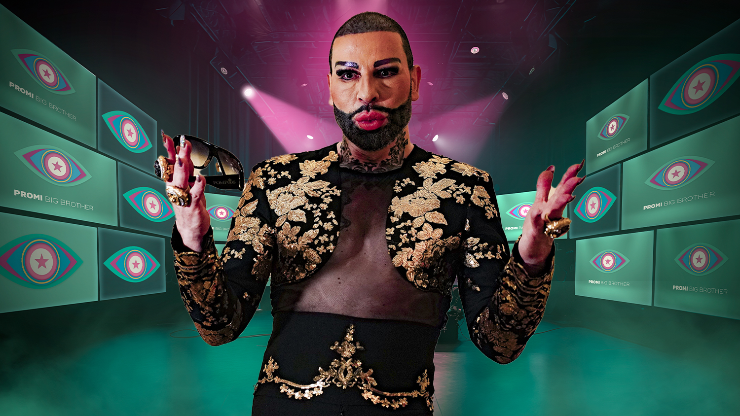 Harald Glööckler soll in "Promi Big Brother" ziehen.