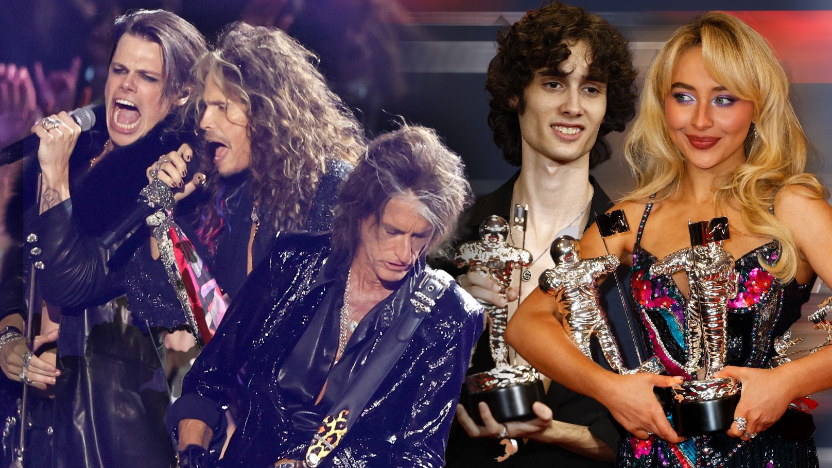 Zwischen einigen Newcomern wie Sombr mischten sich auch bekannte Namen wie Steven Tyler bei den MTV 