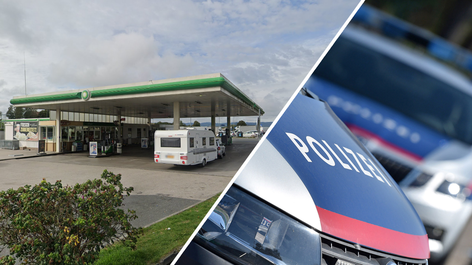 Heute.at - Tank-Betrüger rast über A8, kracht dann in Leitschiene