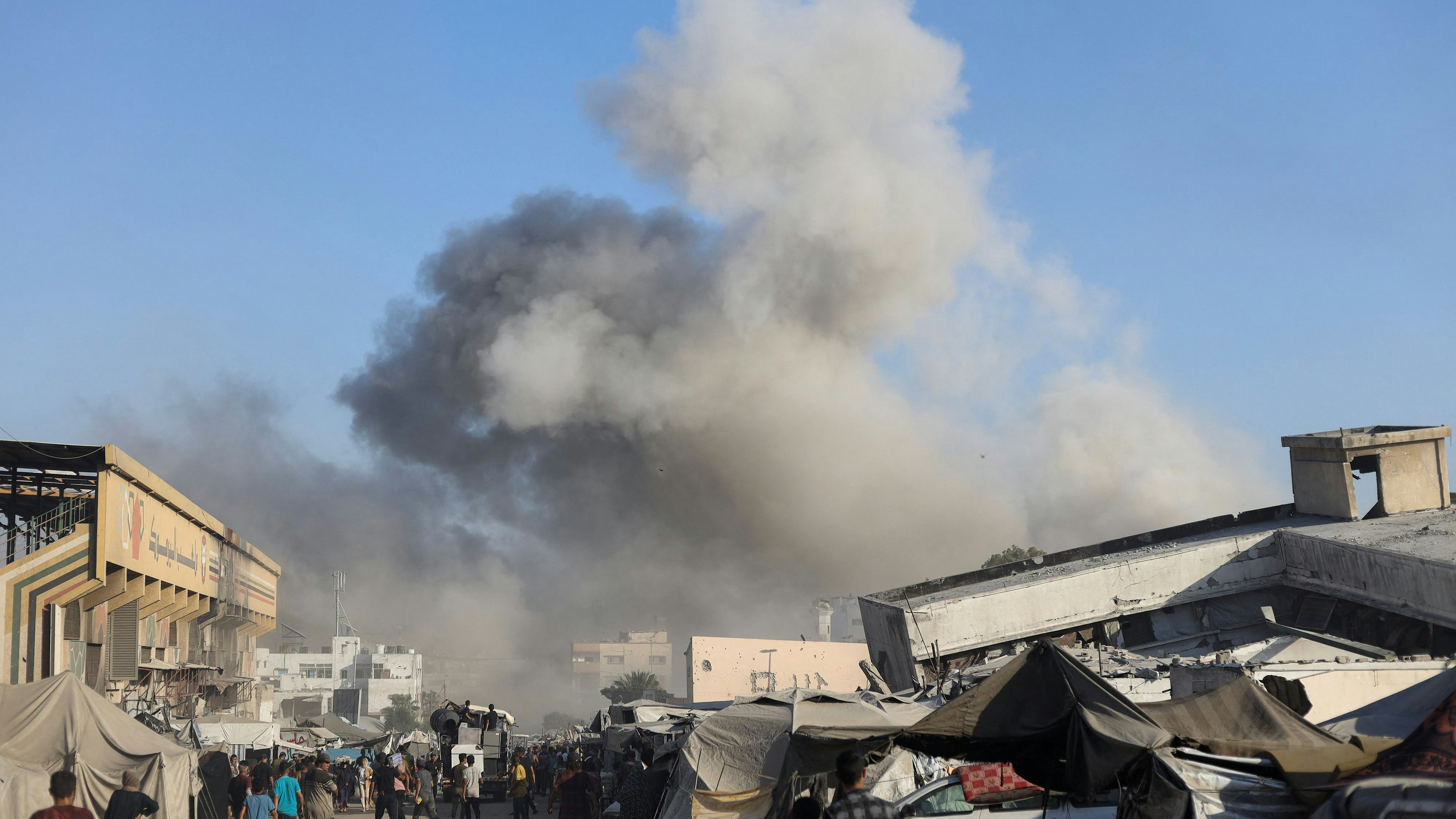 Heute.at - Israel droht Hamas mit Hurrikan über Gaza