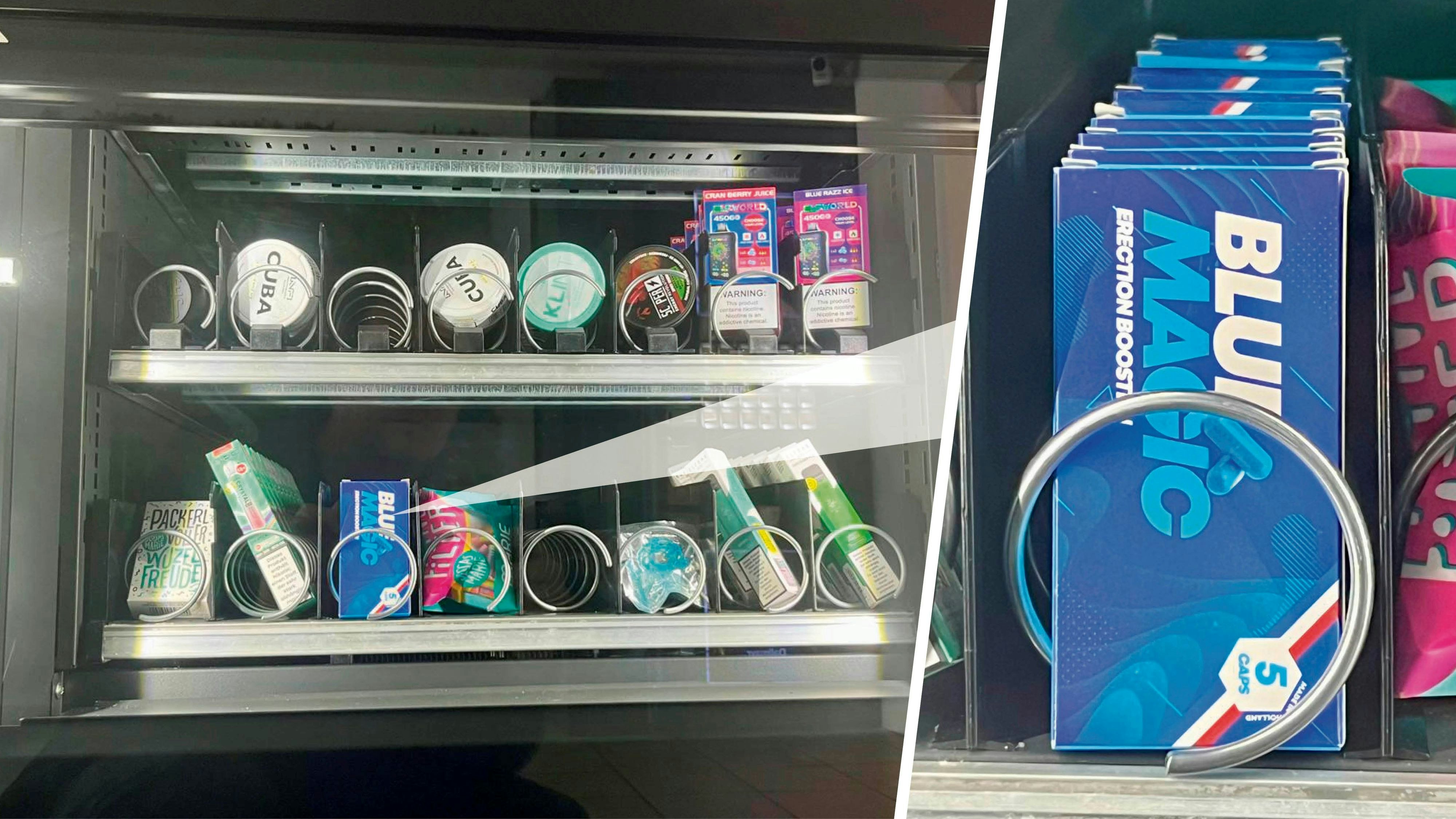 Heute.at - Geht zu weit: Automat mit Potenzpillen schreckt Papa