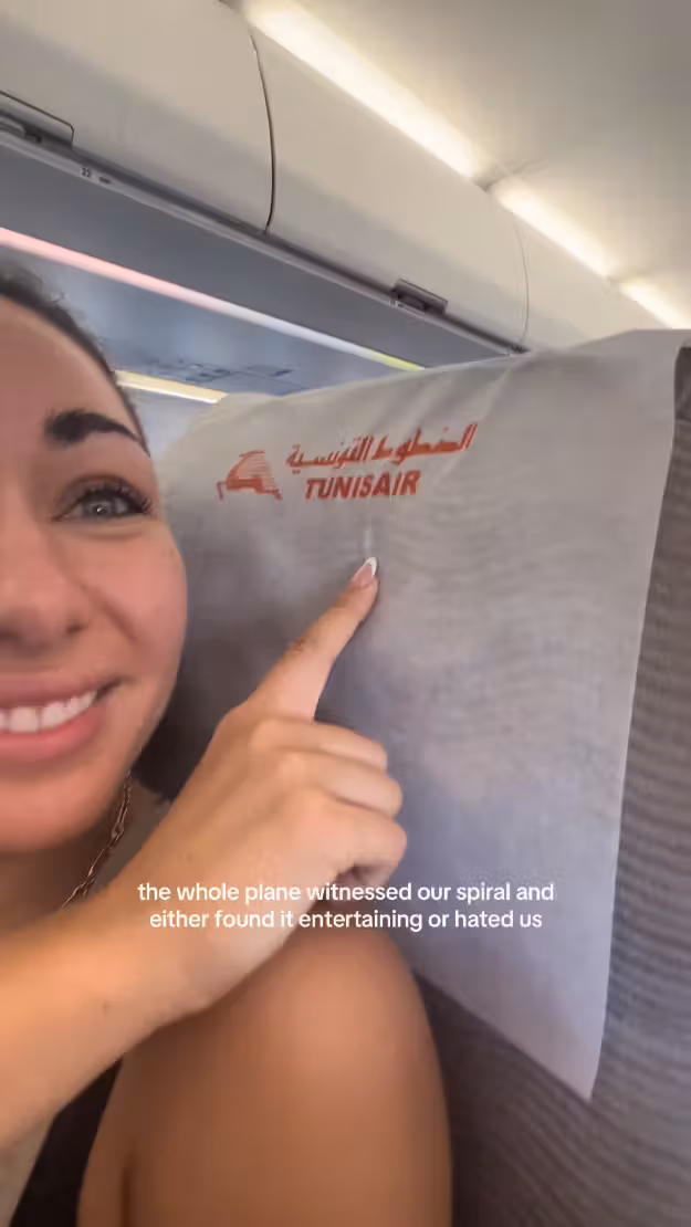 Tunis statt Nizza: Reise-Influencerin <strong>Brittney Dzialo</strong> teilt auf TikTok ihren Chaos-Trip.