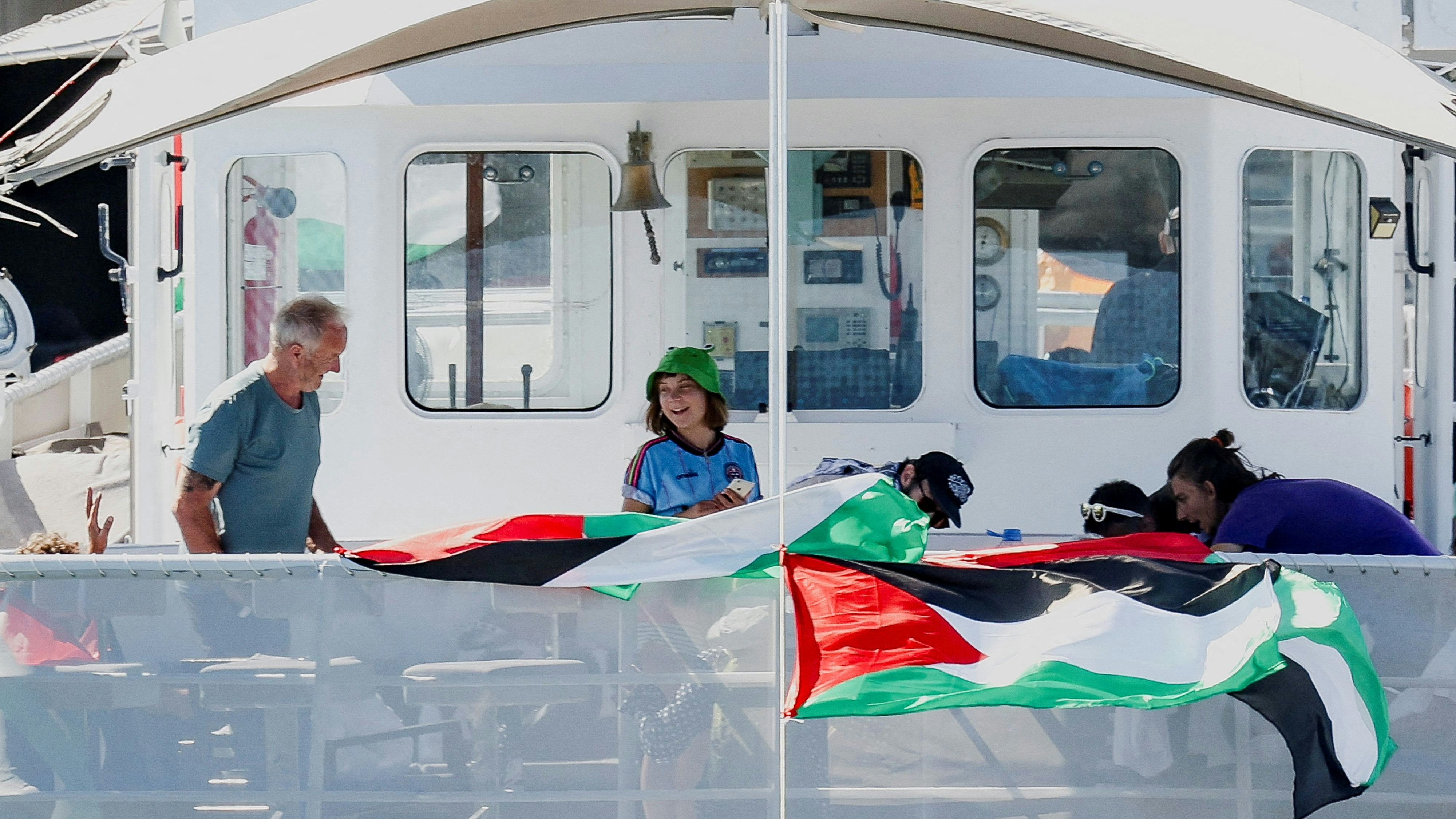 Heute.at - Gaza-Boot von Greta Thunberg behauptet Drohnenangriff