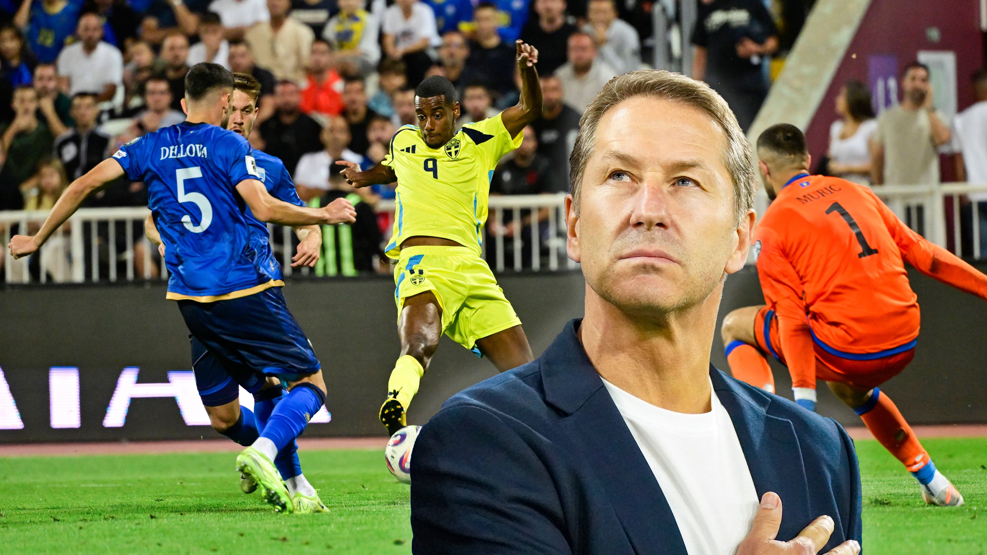 Franco Foda jubelte mit dem Kosovo gegen Liverpool-Stareinkauf Alexander Isak.