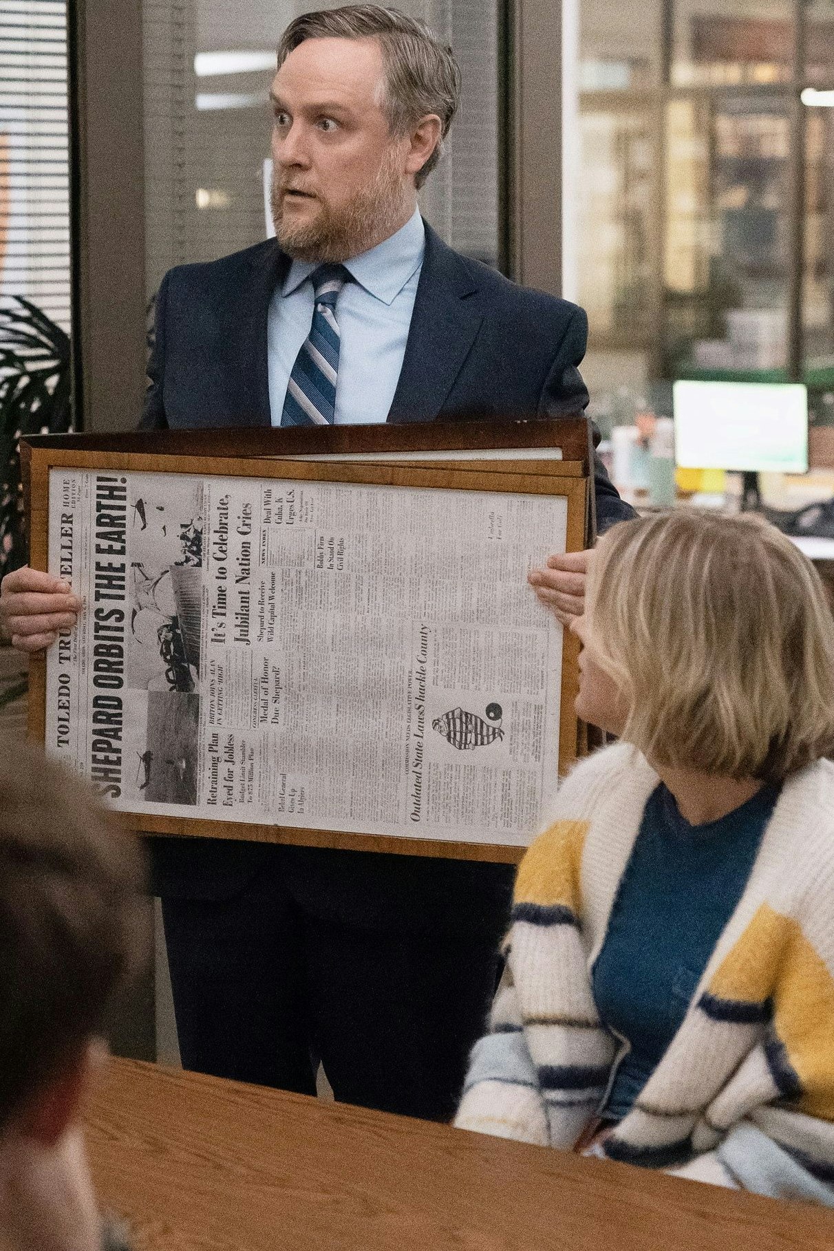 Zeitungen aus Papier sind Schnee von gestern? Davon wissen sie beim Toledo Truth Teller noch nichts … Die neue Serie "The Paper" nimmt das Journalistenleben auf die Schaufel