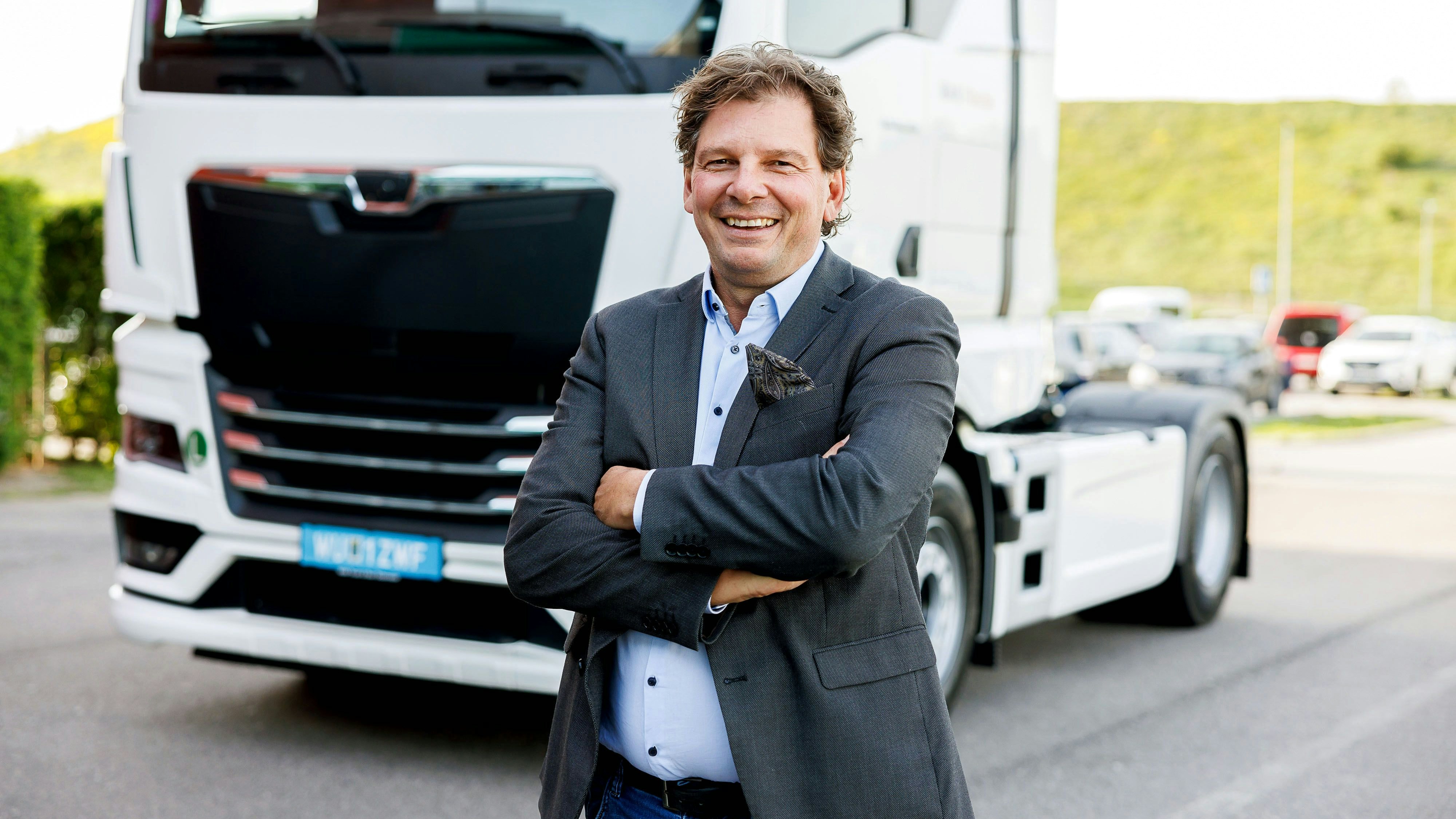 Wolfgang Böhm, Obmann der Wiener Transporteure.