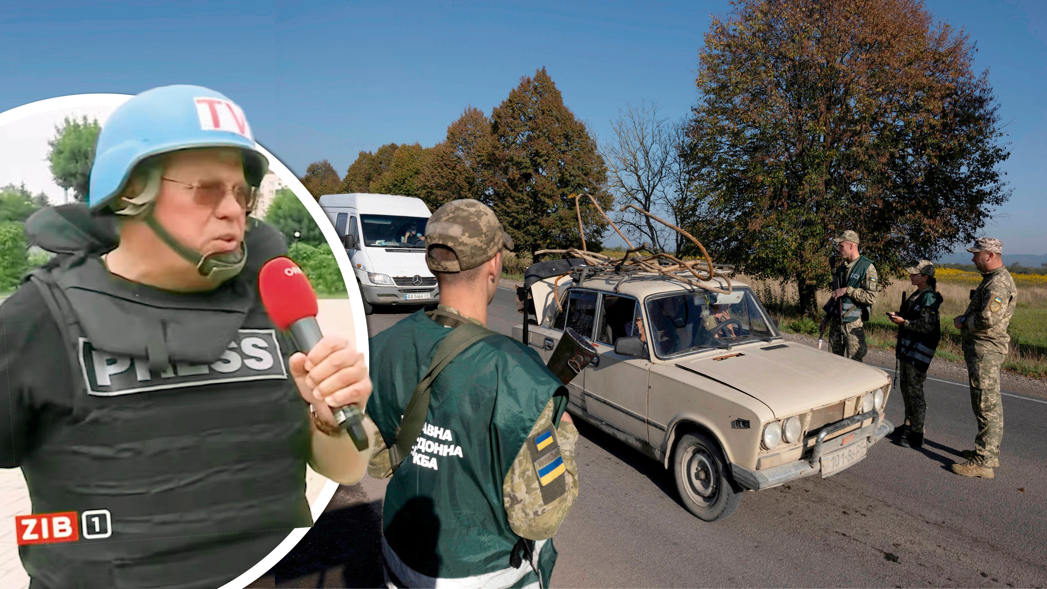 Der Kameramann von ORF-Korrespondent Wehrschütz in der Ukraine wurde vom Militär entführt - seine Frau vermutet im exklusiven 