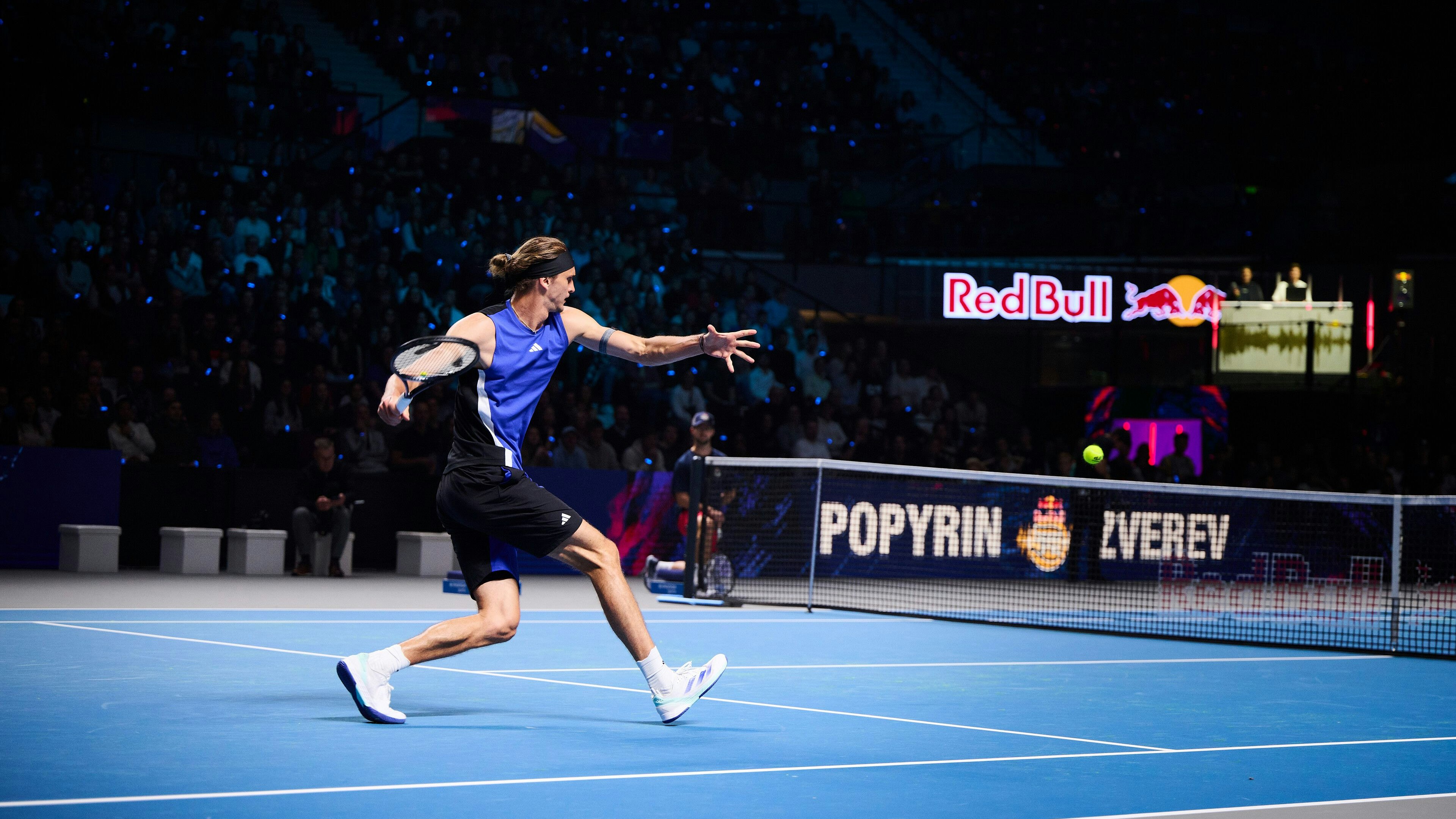 Alexander Zverev begeisterte bereits 2024 bei Red Bull Bassline in der Wiener Stadthall