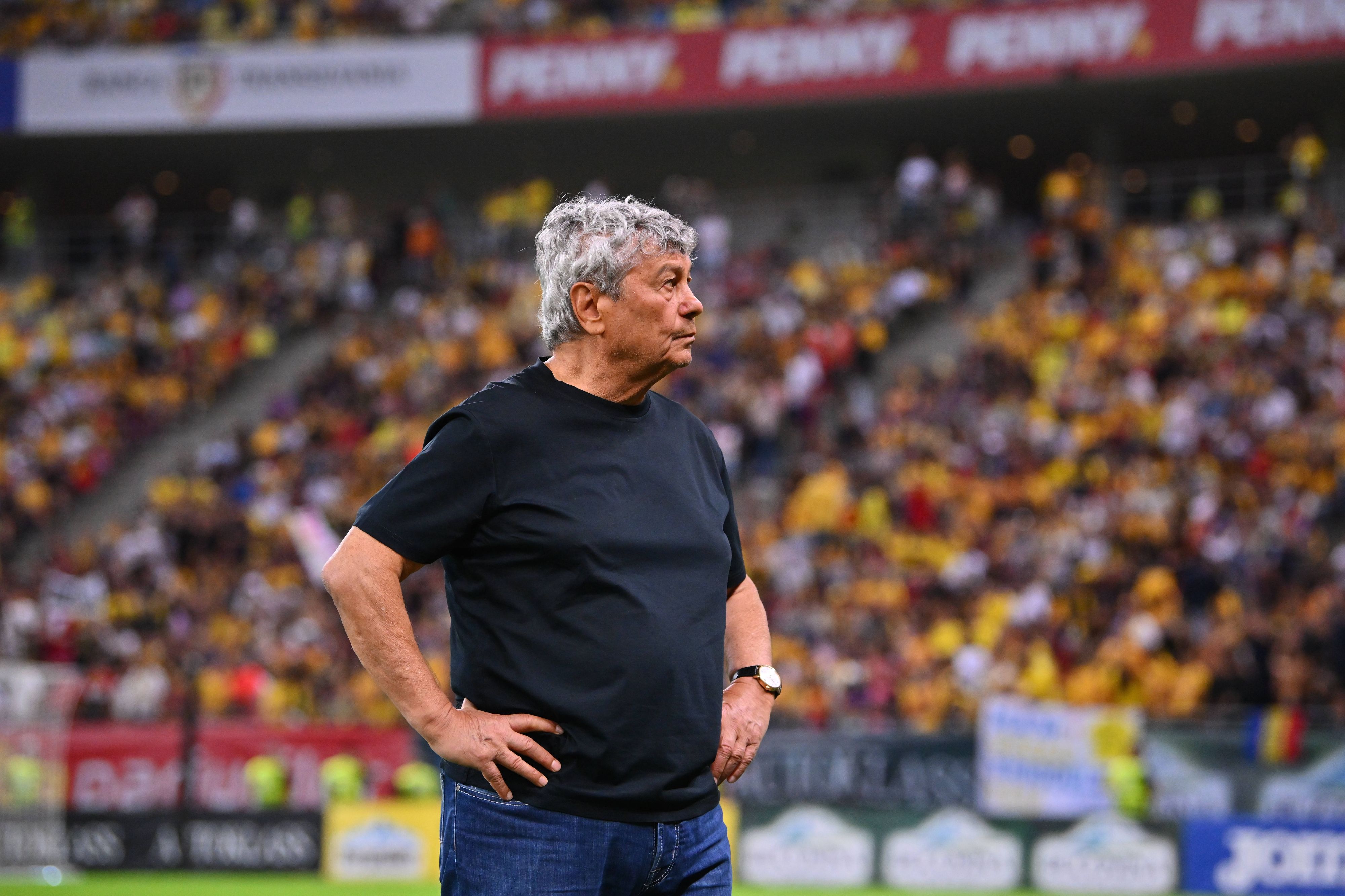 Der mittlerweile 80-jährige rumänische Star-Trainer Mircea Lucescu. 