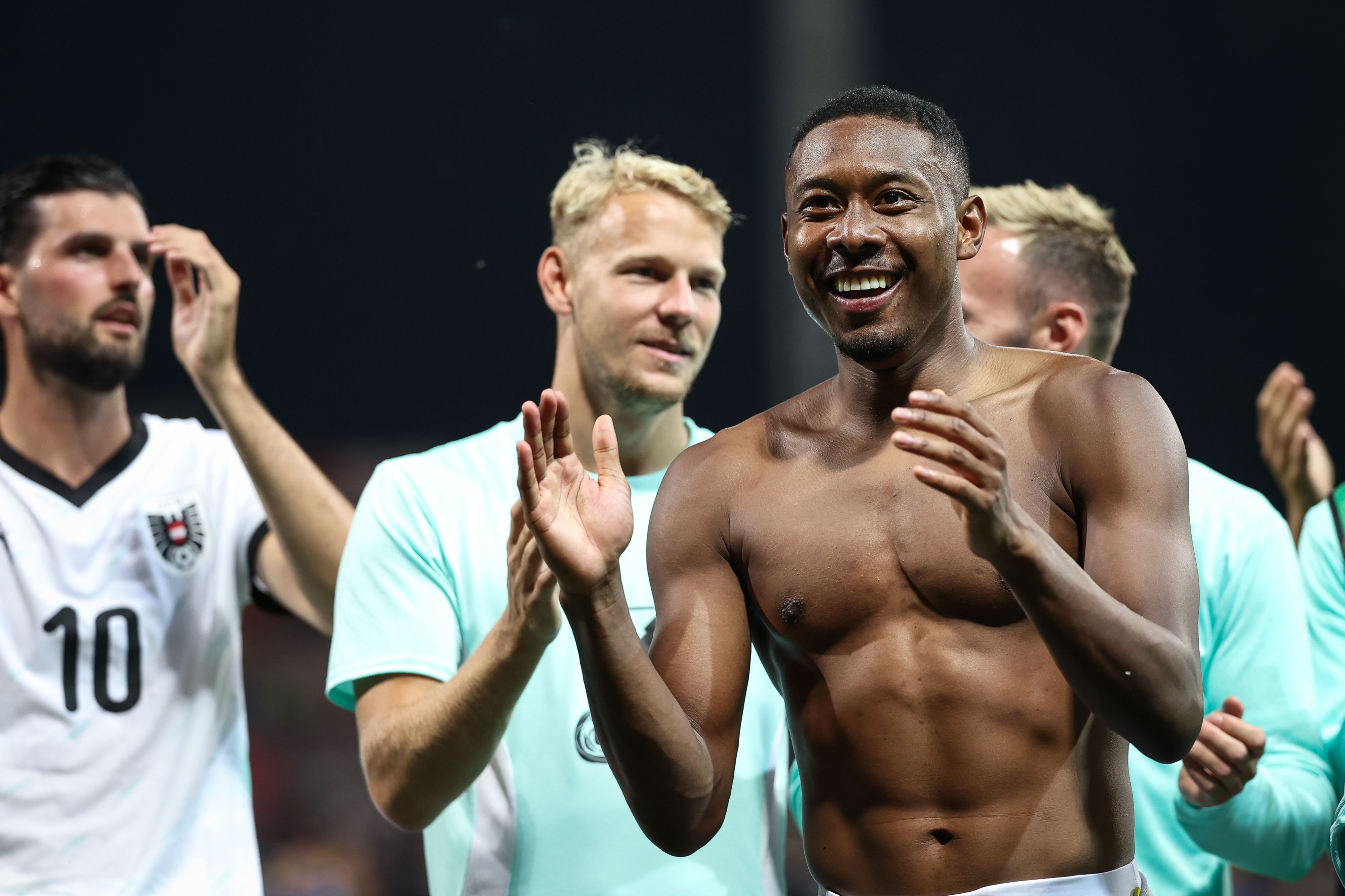 Jubel bei David Alaba.