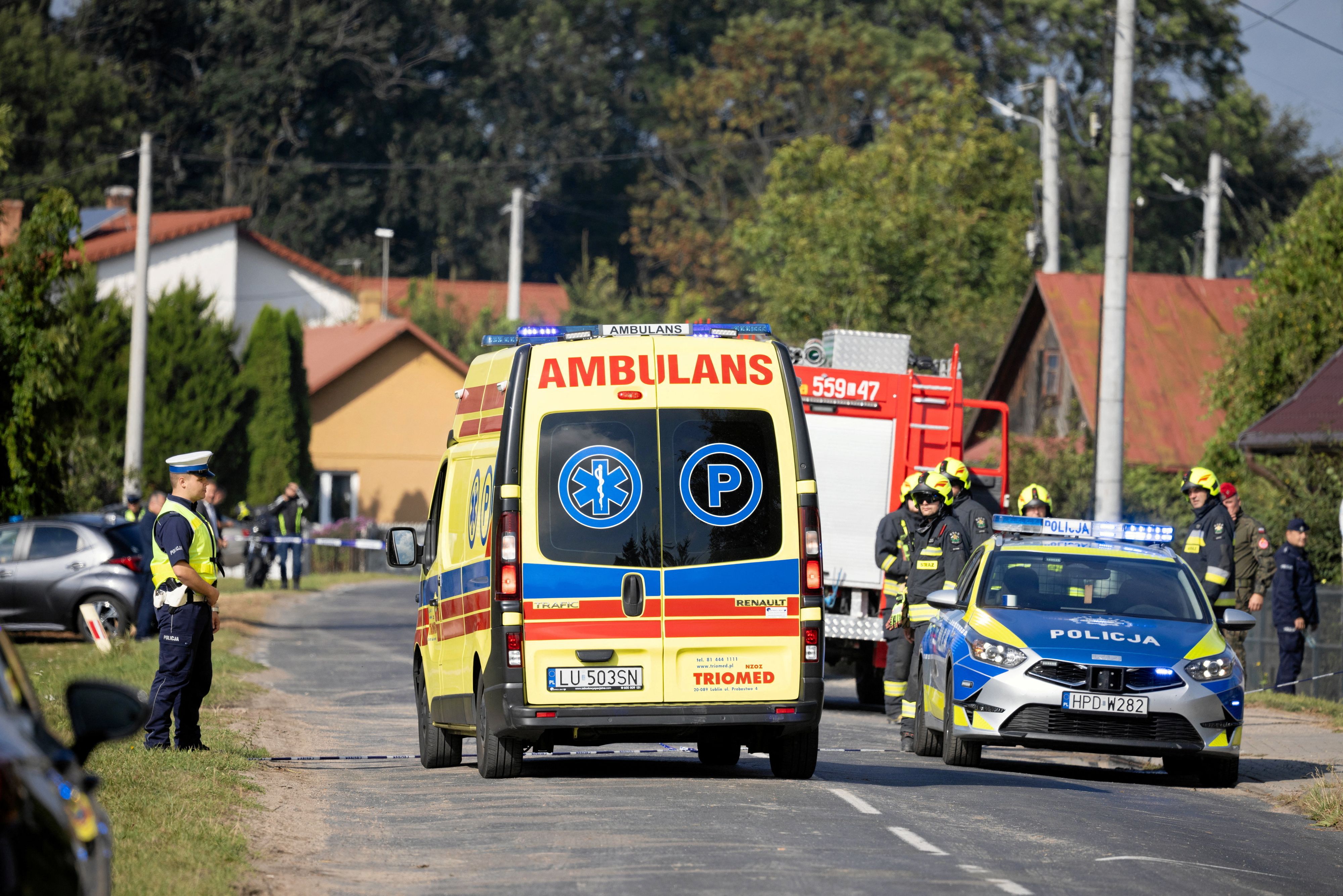 Über Polen wurden in der Nacht mehrere russische Drohnen abgefangen. 