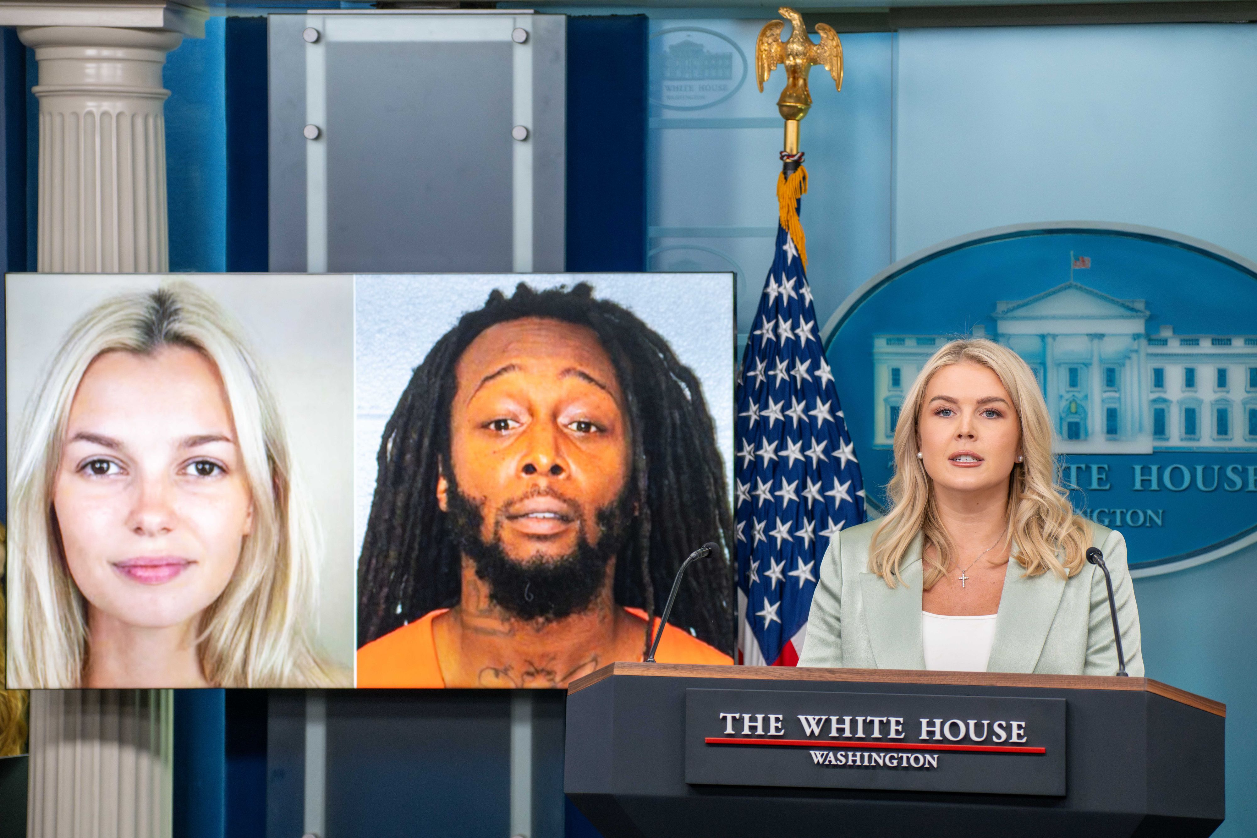 Donald Trump reagiert auf den Mord in einer Stadtbahn in North Carolina. US-Justizministerin Pam Bondi fordert die Höchststrafe für den Täter.