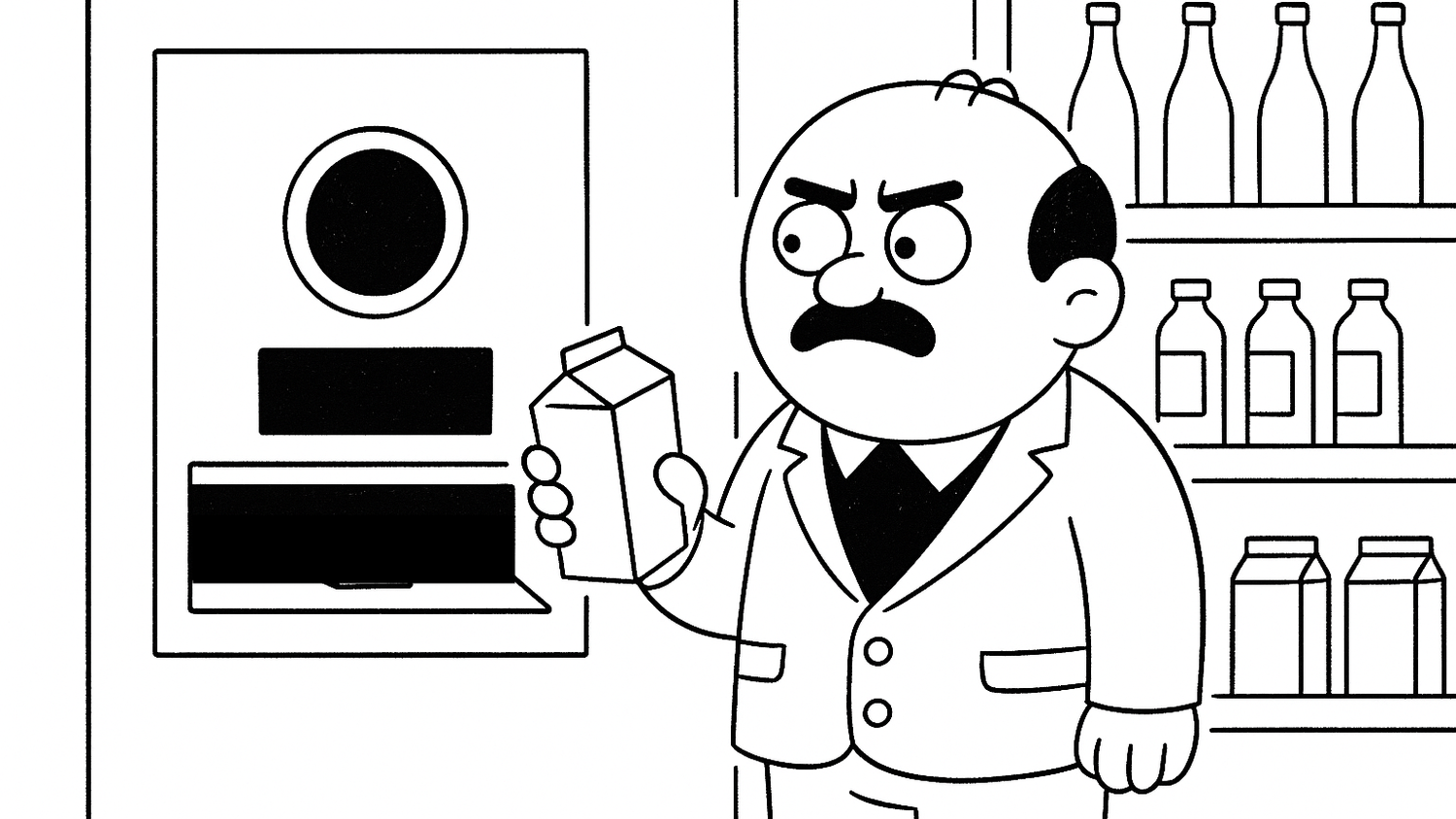 Komischer Kauz: Worüber ärgert sich Herlicek im Supermarkt?