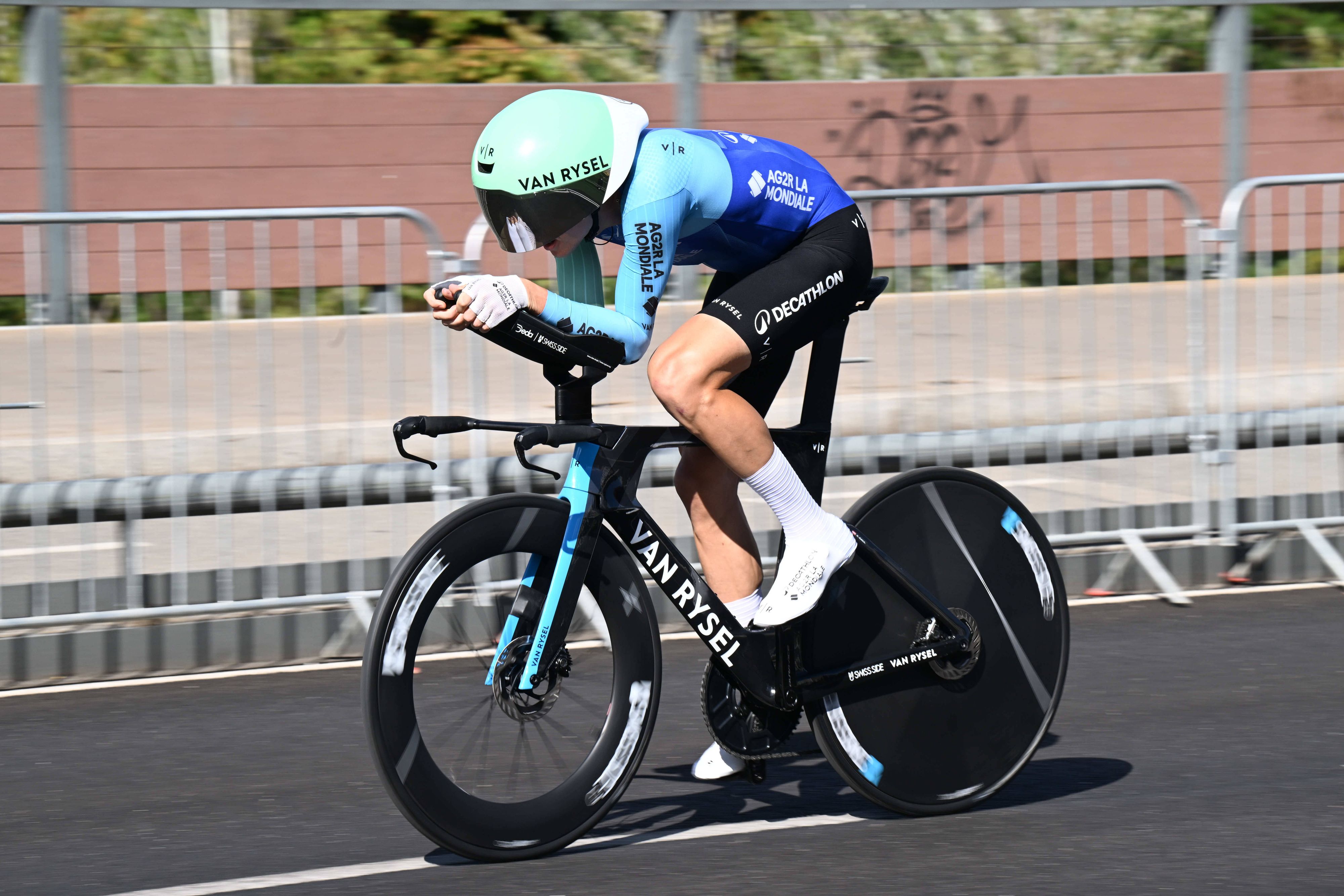 Felix Gall beim Zeitfahren.