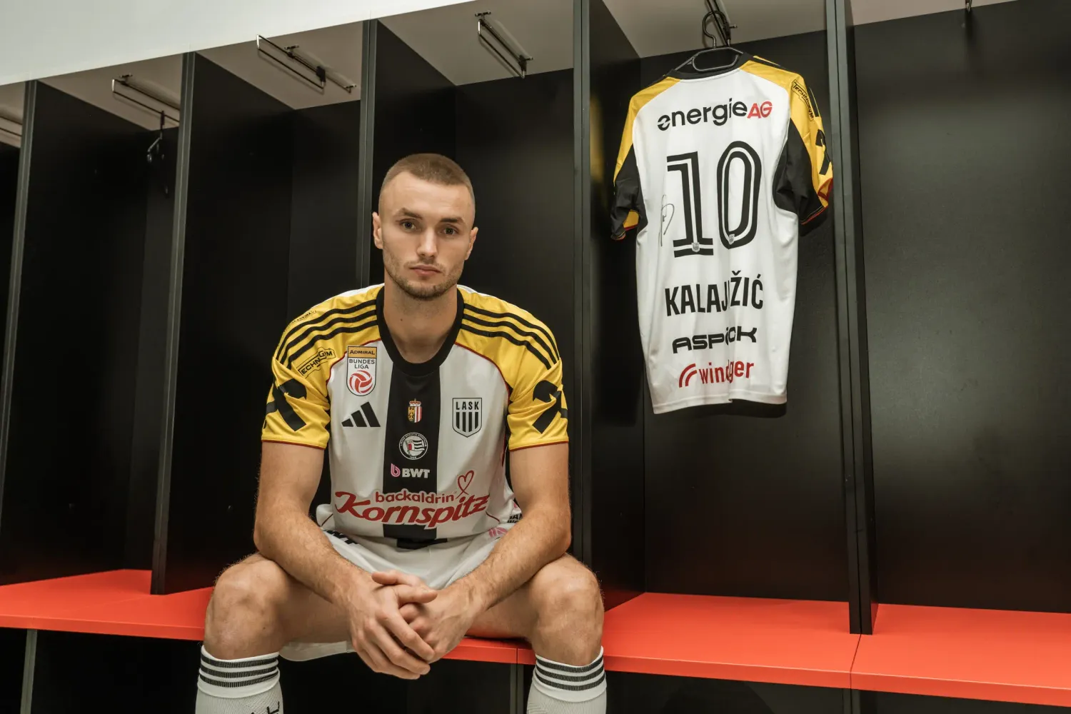 Sasa Kalajdzic wird wohl am Samstag sein Debüt für den LASK geben. 