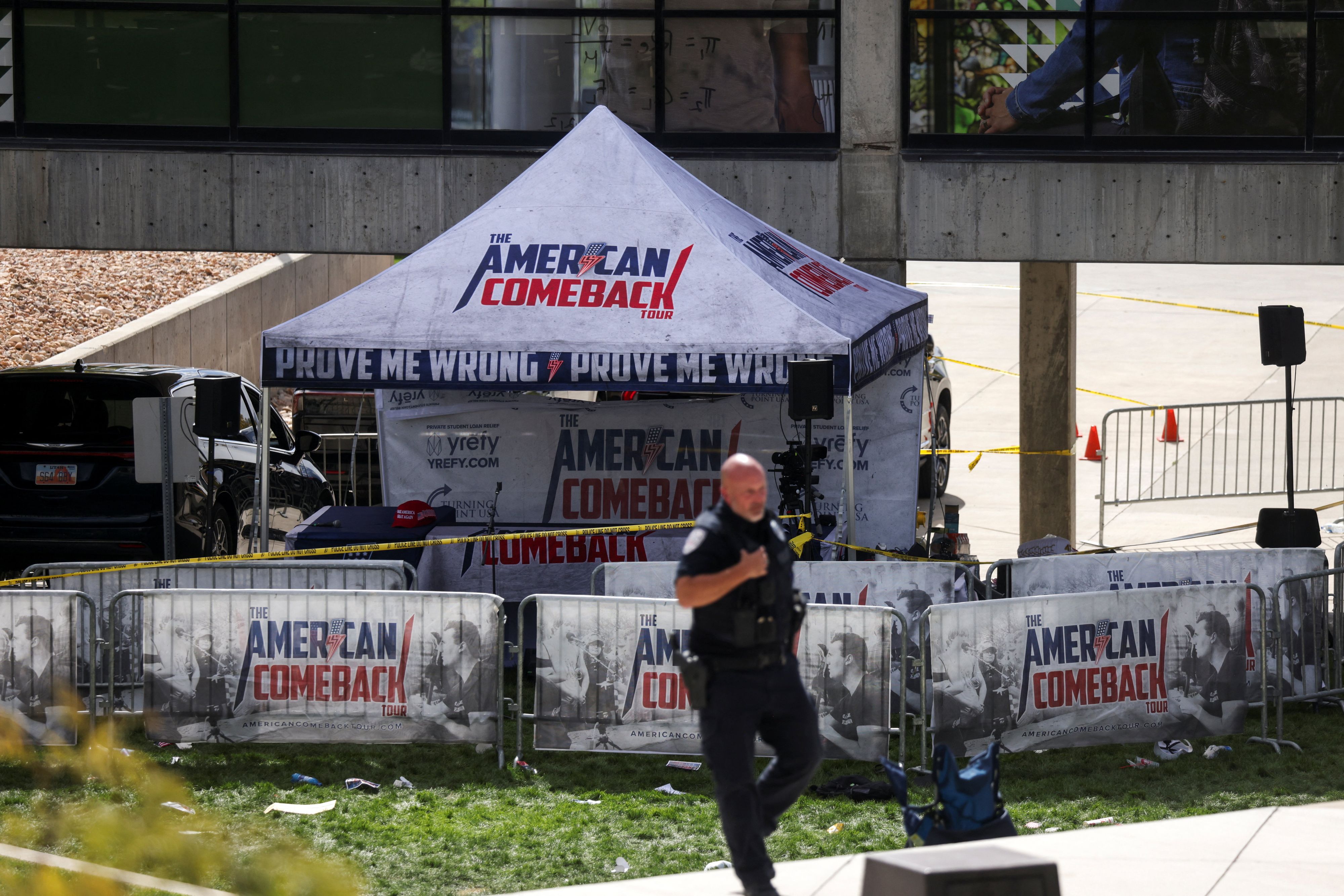 Die Ermittlungen zum Täter laufen auf Hochtouren.