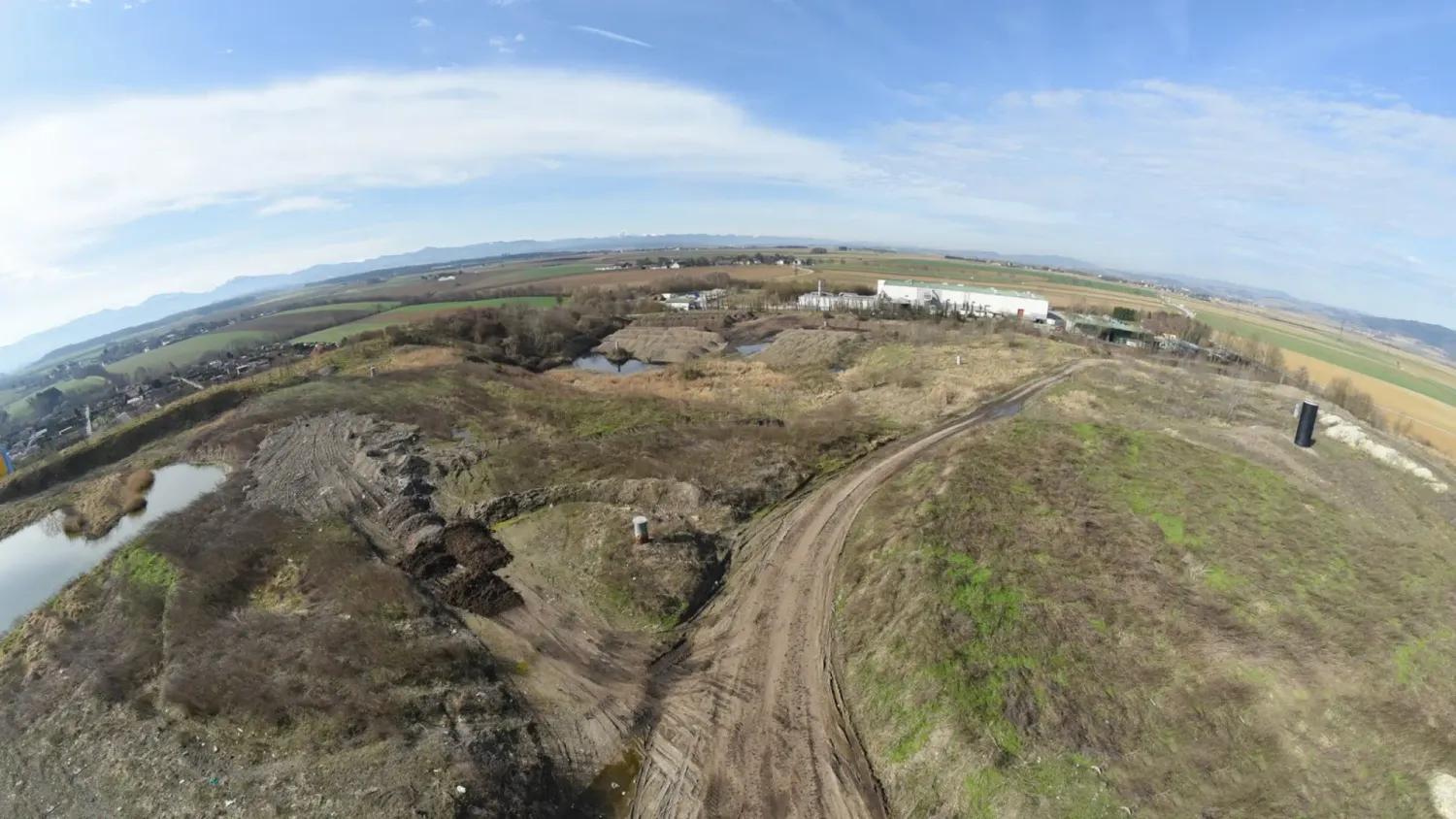 Deponie bei St. Pölten – eine Umweltgefährdung wird in einem Gutachten verneint.