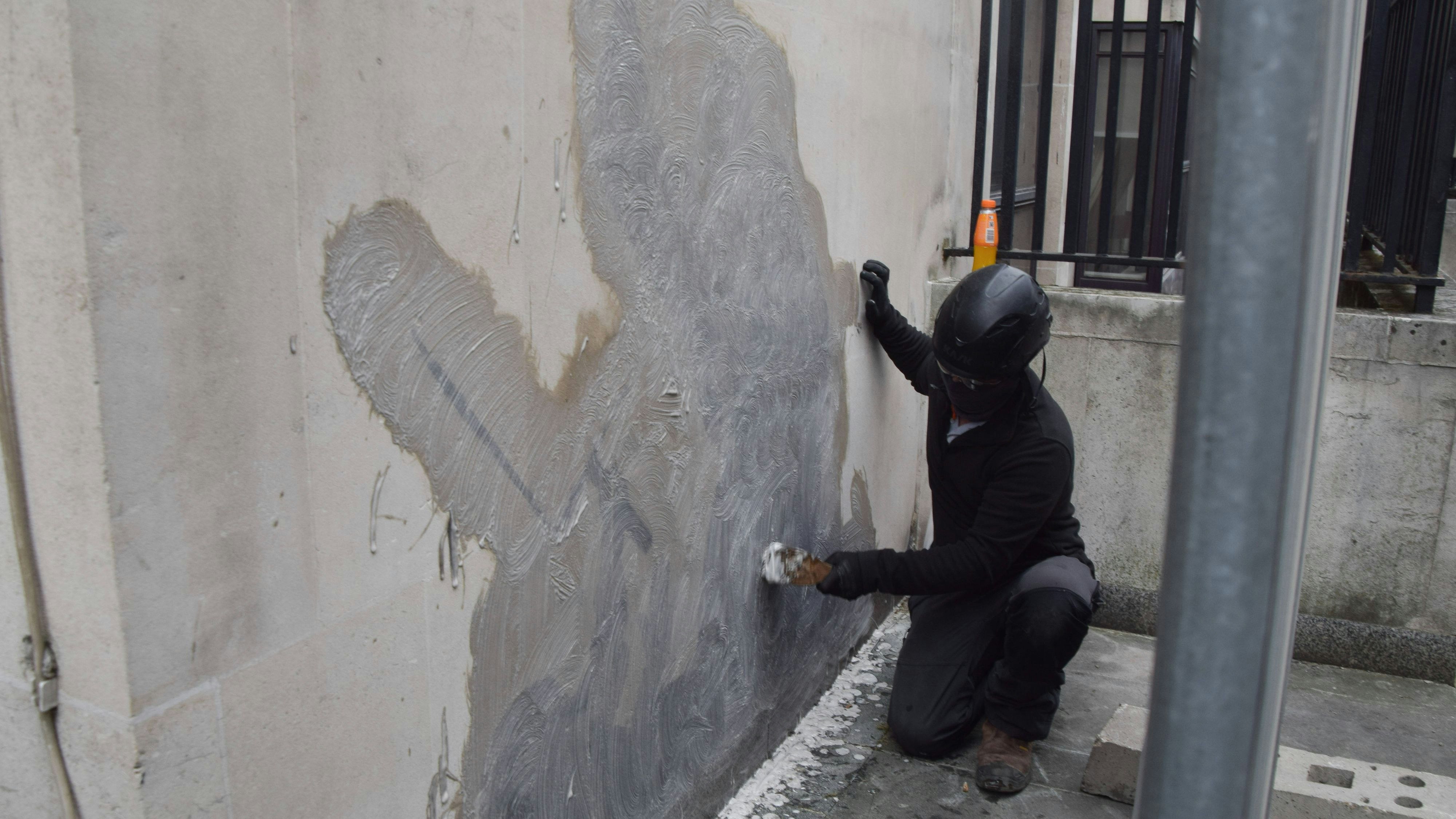 Heute.at - Neues Banksy-Werk nach kurzer Zeit wieder entfernt