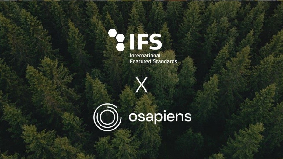 Kooperation von osapiens und IFS erleichtert Unternehmen die Erfüllung der EU-Entwaldungsverordnung.
